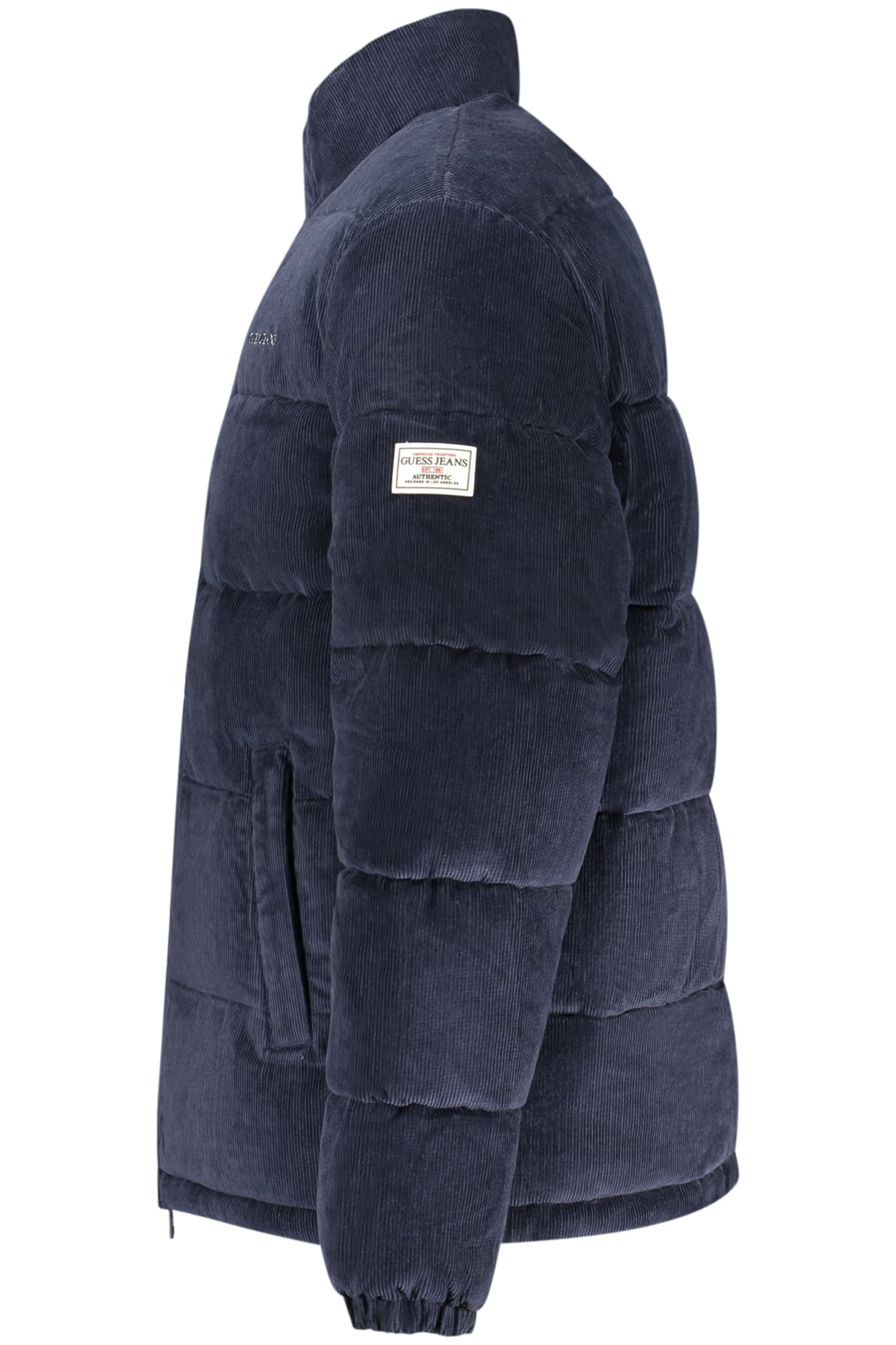 Мъжко синьо яке GUESS JEANS - GUESS JEANS