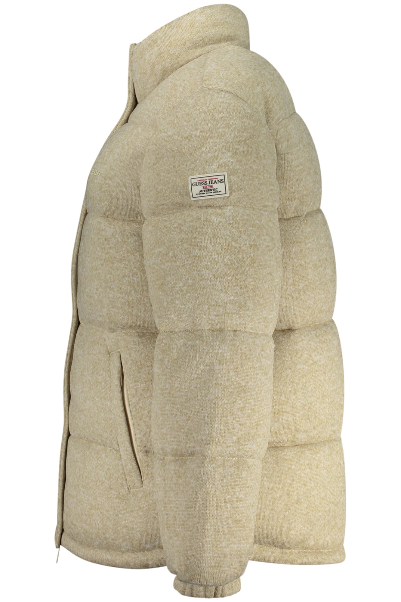 Дамско бежово яке GUESS JEANS - GUESS JEANS
