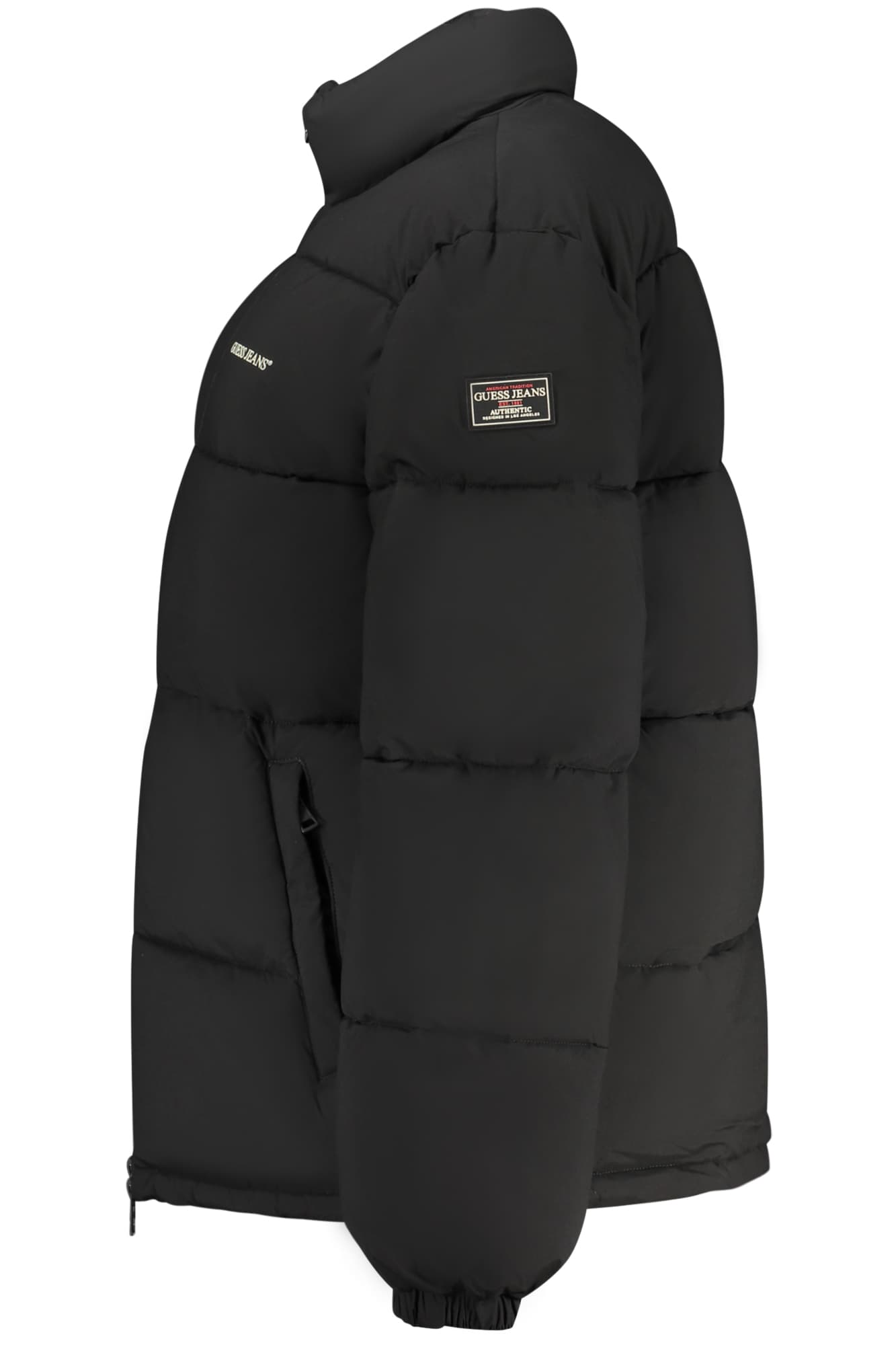 Дамско черно яке GUESS JEANS - GUESS JEANS