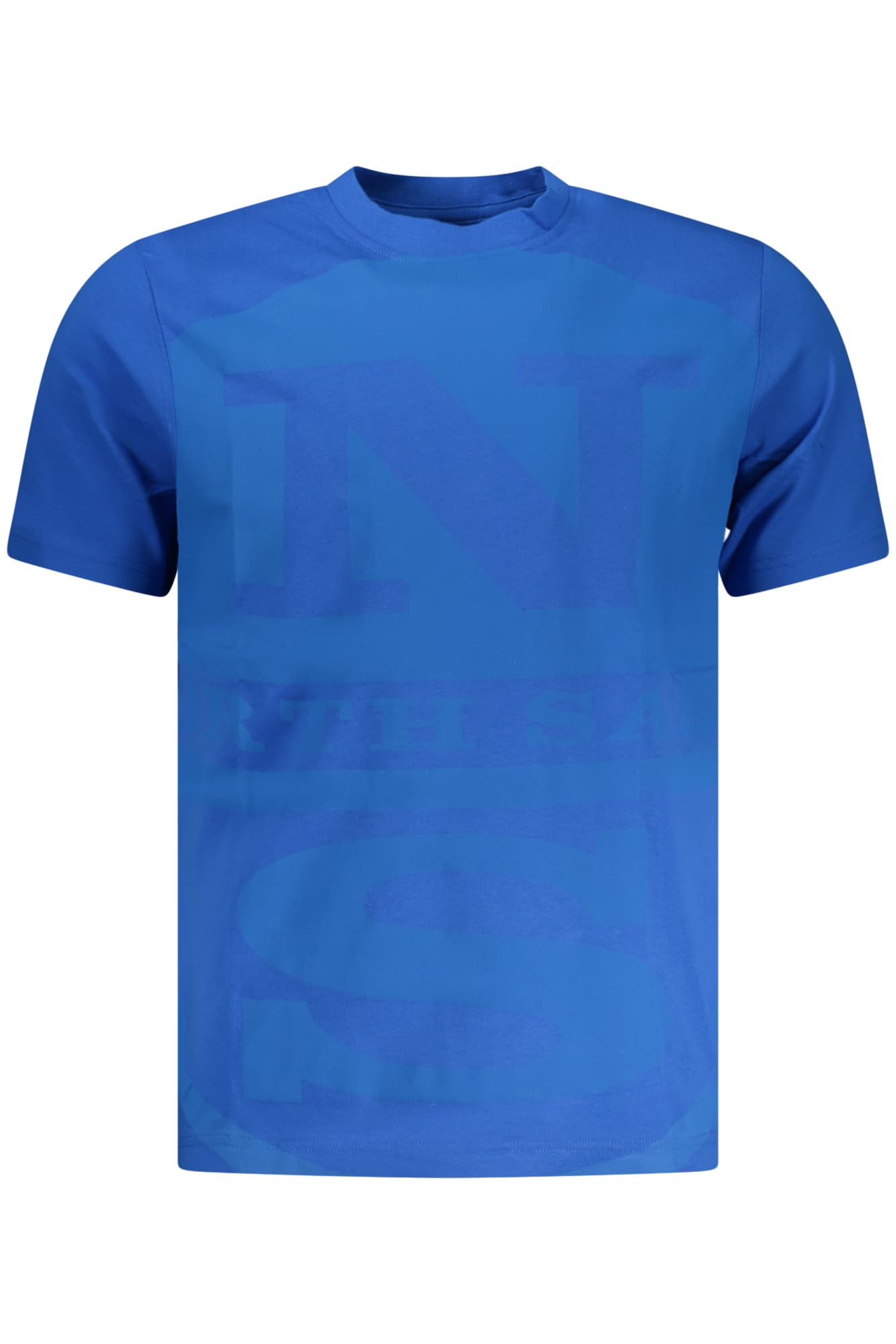 МЪЖКА ТЕНИСКА С КЪС РЪКАВ NORTH SAILS, СИНЯ - NORTH SAILS