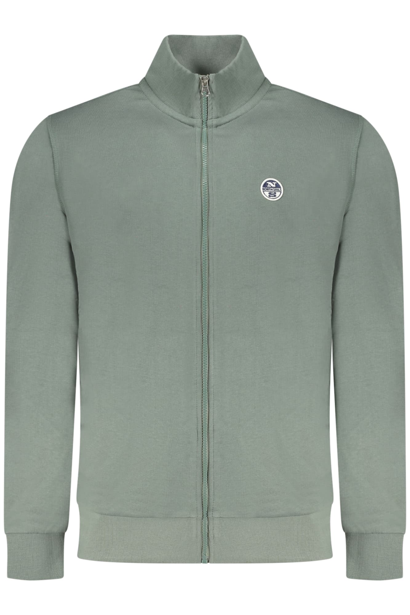 МЪЖКИ ЗЕЛЕН СУИТШЪРТ С ЦИП NORTH SAILS - NORTH SAILS
