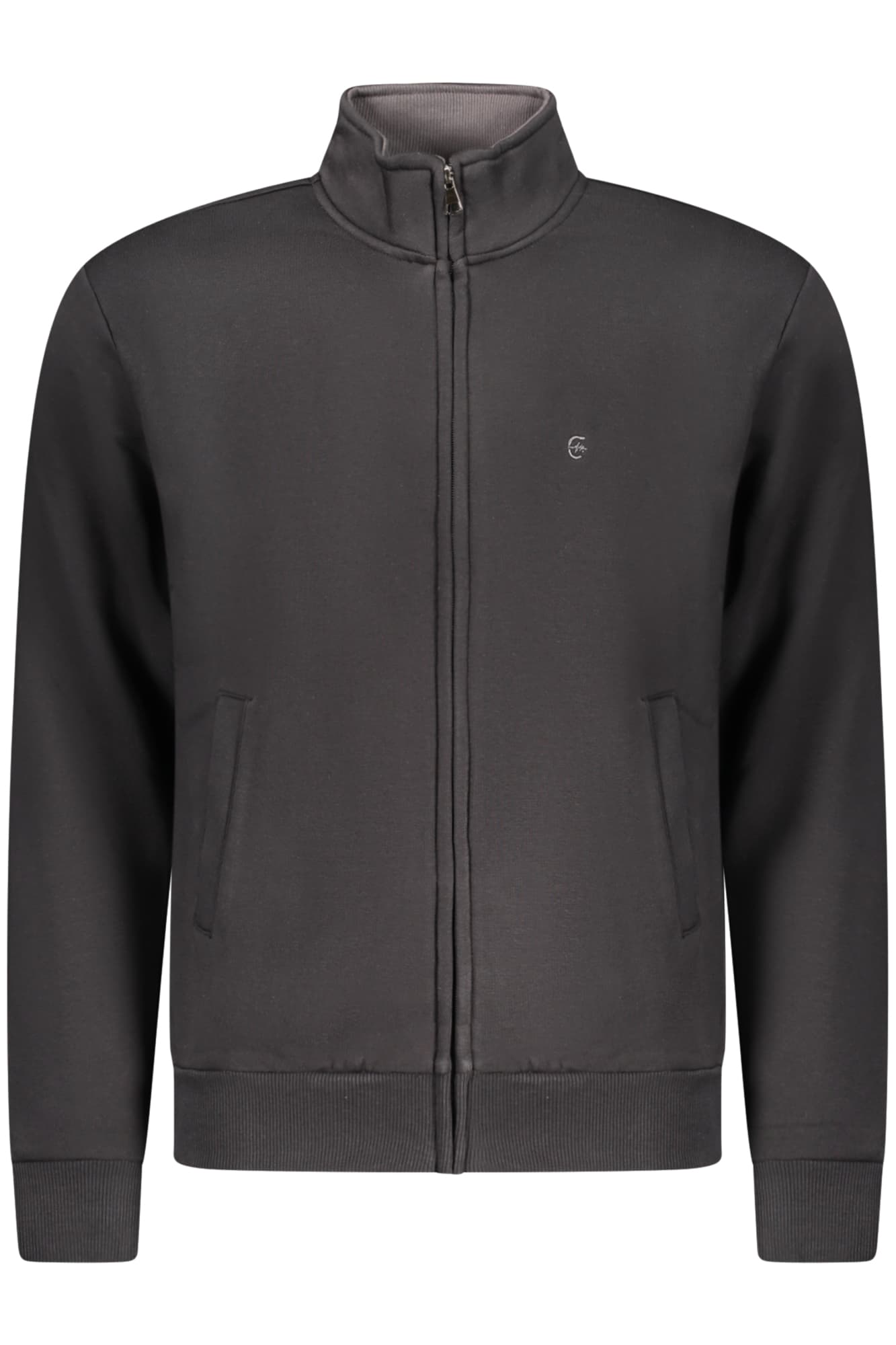 Мъжки черен суитшърт с цип COVERI MOVING - COVERI MOVING