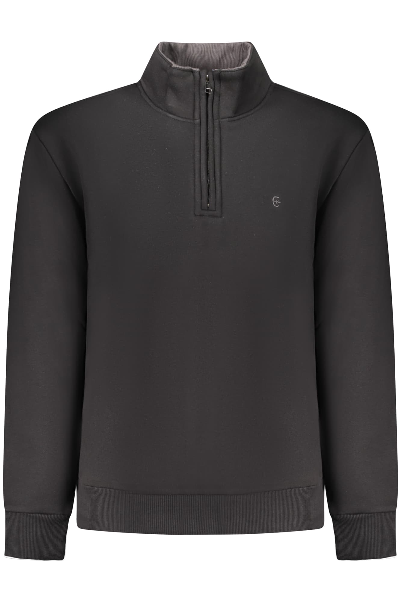 Мъжки черен суитшърт с цип COVERI MOVING - COVERI MOVING