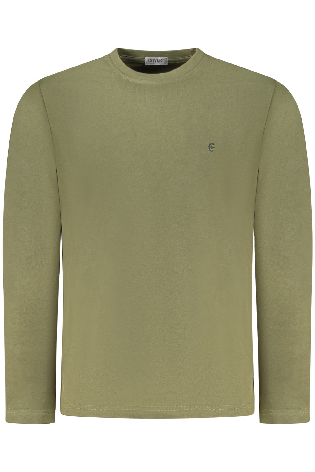 МЪЖКА ТЕНИСКА С ДЪЛЪГ РЪКАВ COVERI MOVING, ЗЕЛЕНА - COVERI MOVING