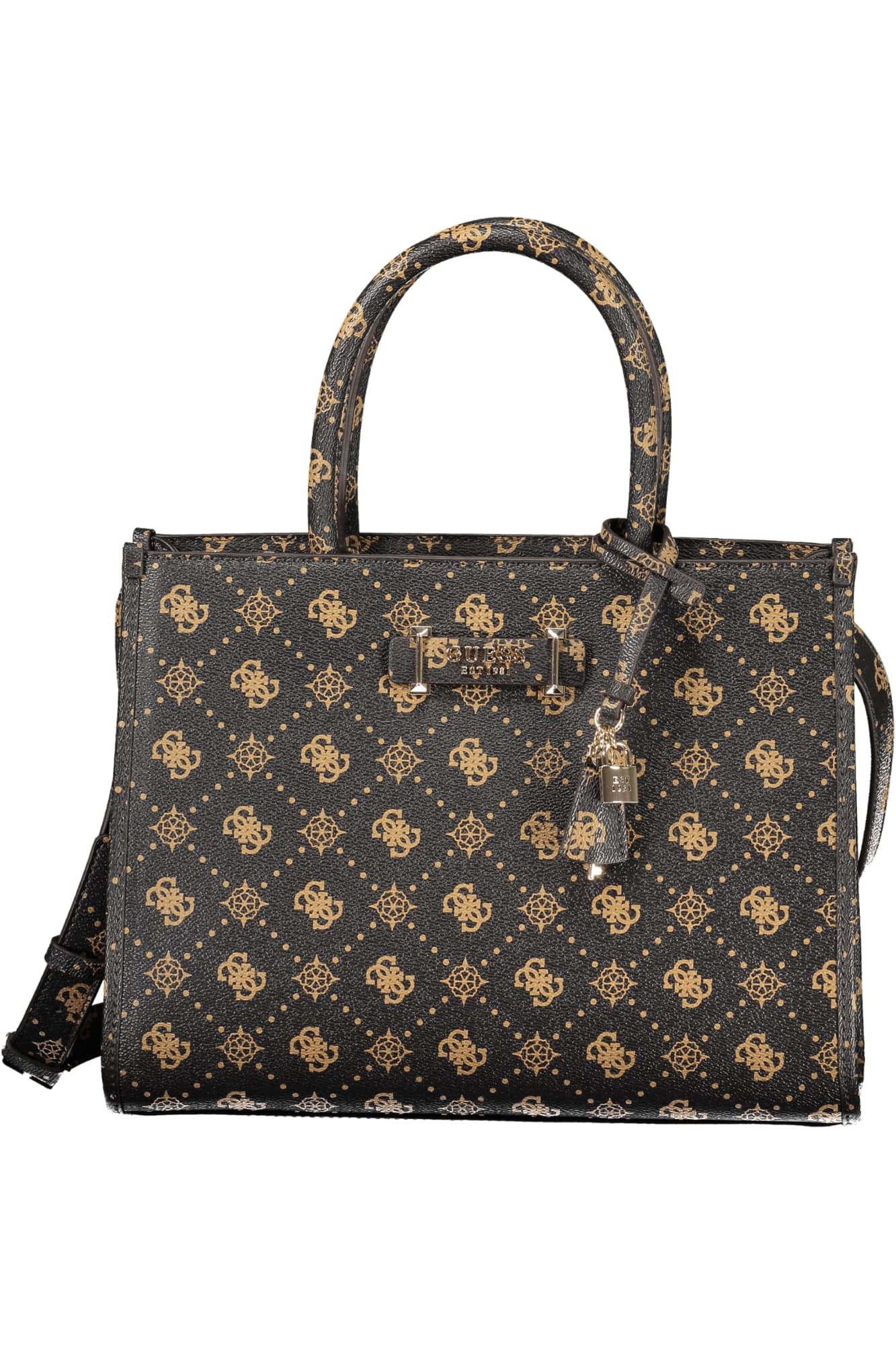 ДАМСКА КАФЯВА ЧАНТА GUESS JEANS - GUESS JEANS