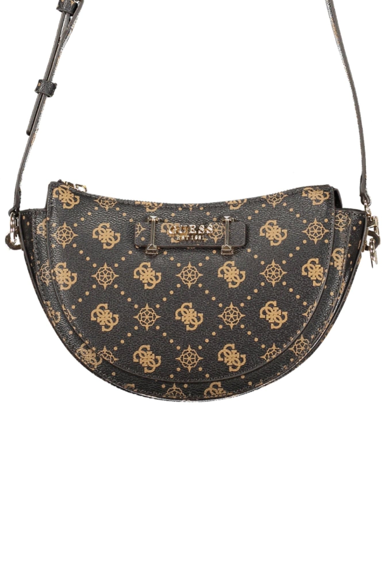 ДАМСКА КАФЯВА ЧАНТА GUESS JEANS - GUESS JEANS