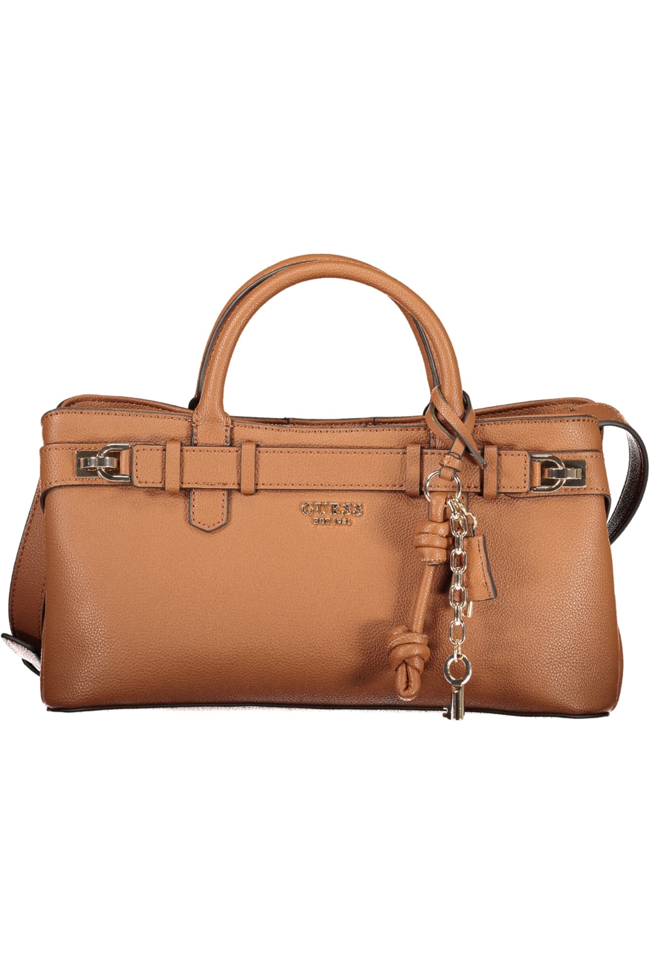 ДАМСКА КАФЯВА ЧАНТА GUESS JEANS - GUESS JEANS