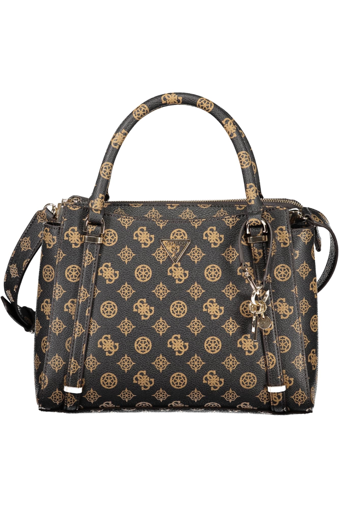 ДАМСКА КАФЯВА ЧАНТА GUESS JEANS - GUESS JEANS