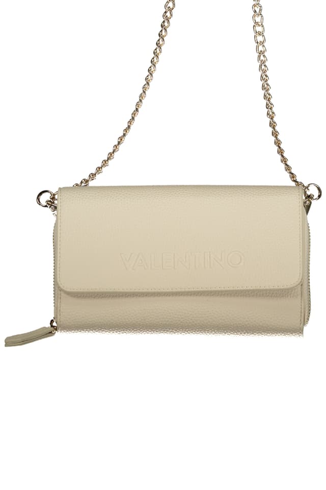 ДАМСКИ БЕЖОВ ПОРТФЕЙЛ VALENTINO ЧАНТИ