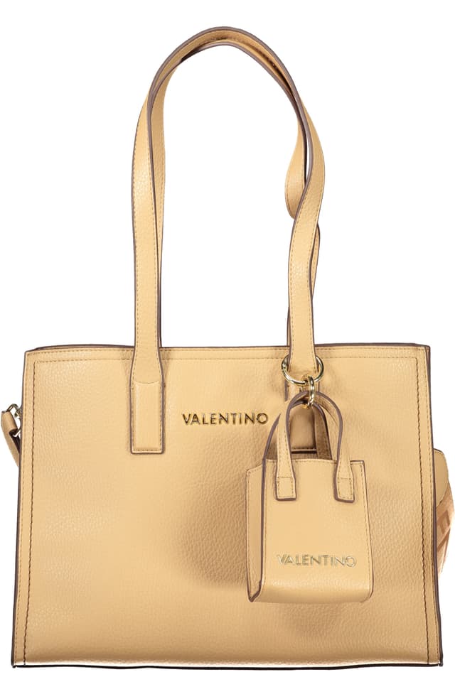 ДАМСКА БЕЖОВА ЧАНТА VALENTINO BAGS