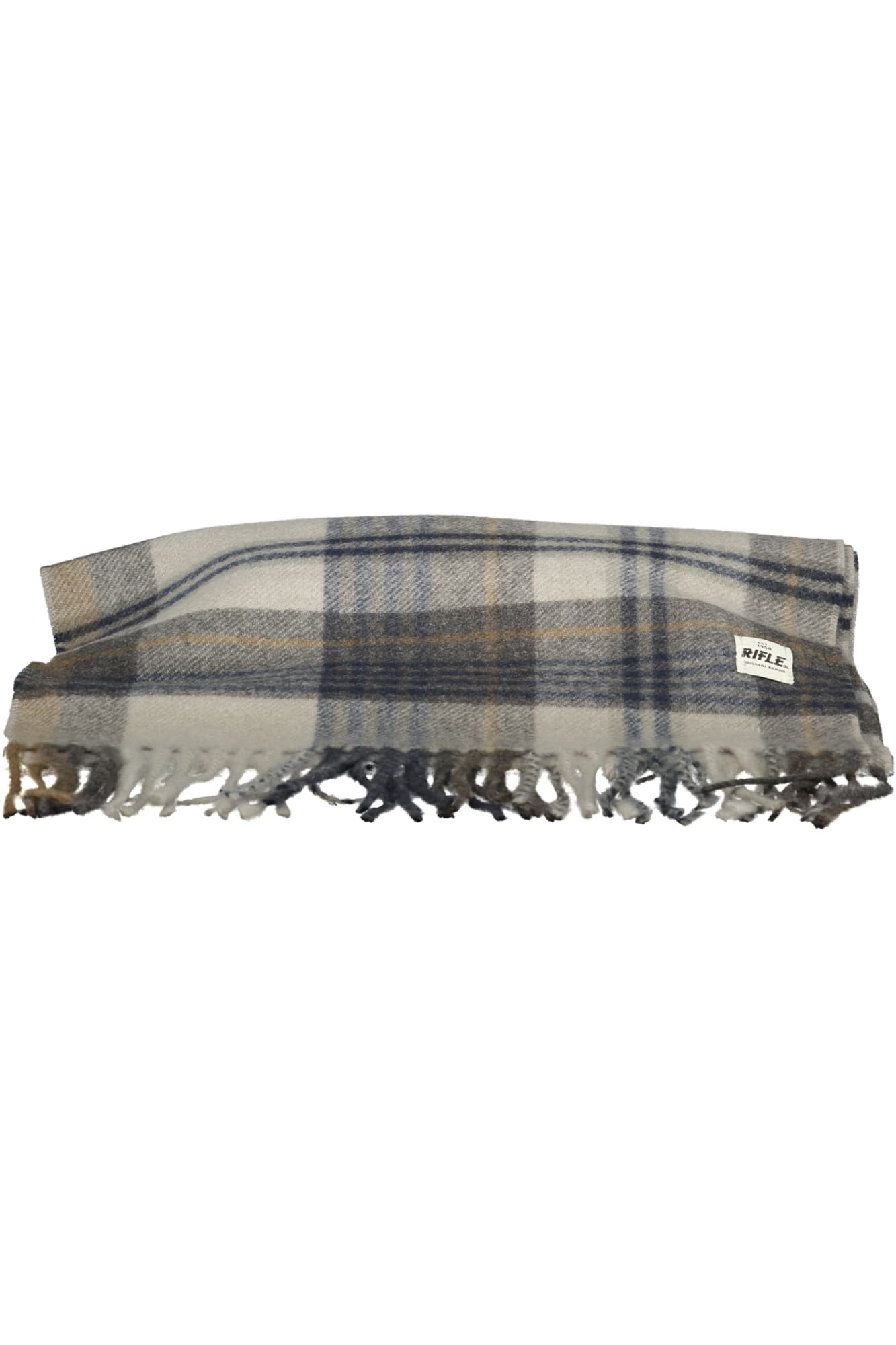 МЪЖКИ ШАЛ С ПУШКА, СИВ - RIFLE