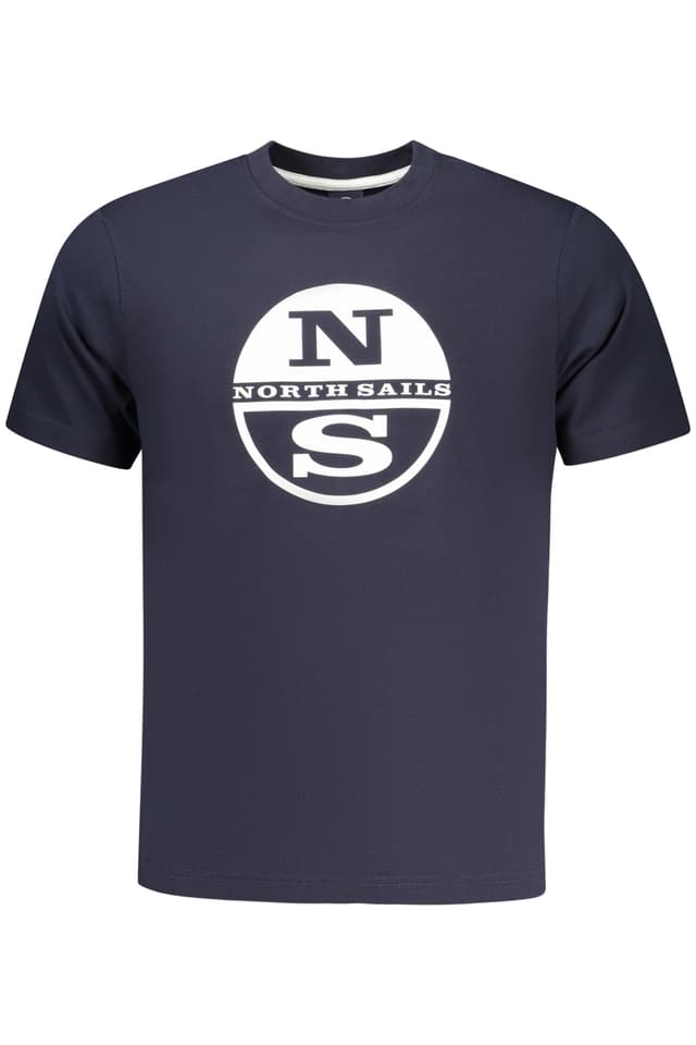 МЪЖКА ТЕНИСКА С КЪС РЪКАВ NORTH SAILS, СИНЯ