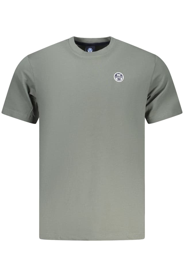 МЪЖКА ТЕНИСКА С КЪС РЪКАВ NORTH SAILS, ЗЕЛЕНА