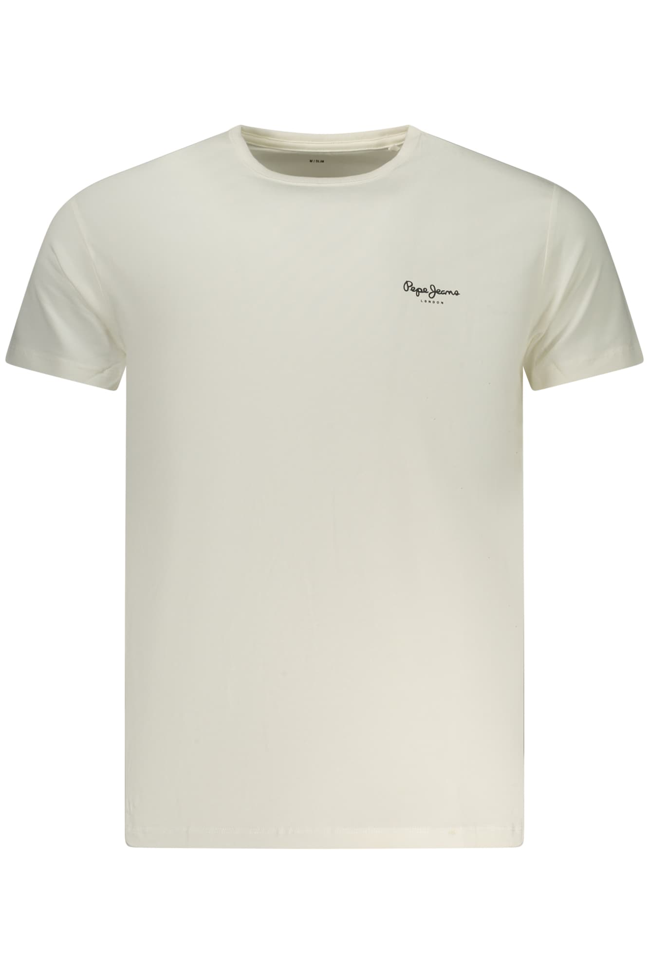 МЪЖКА ТЕНИСКА С КЪС РЪКАВ PEPE JEANS, БЯЛА - PEPE JEANS