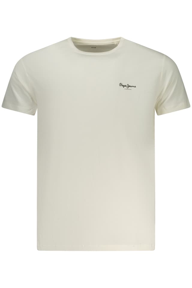 МЪЖКА ТЕНИСКА С КЪС РЪКАВ PEPE JEANS, БЯЛА