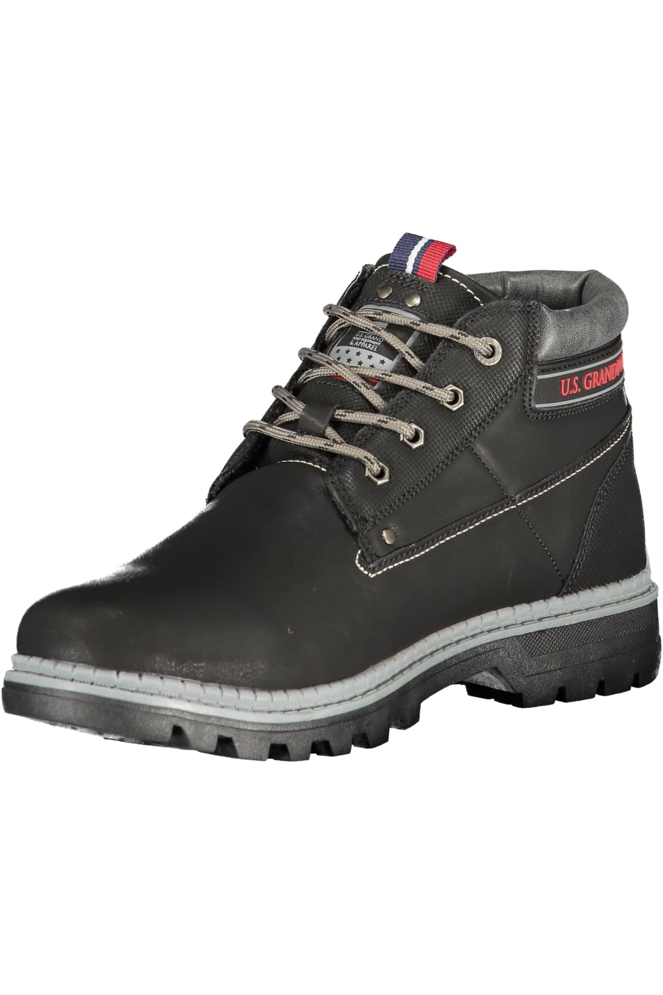 Мъжки черни ботуши US GRAND FOOTWEAR - U.S. GRAND
