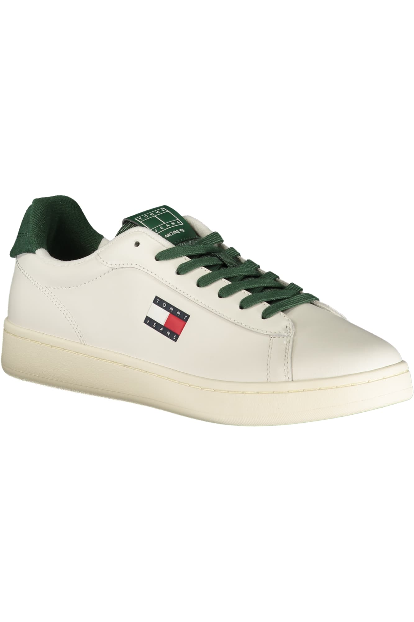Мъжки бели спортни обувки TOMMY HILFIGER - TOMMY HILFIGER