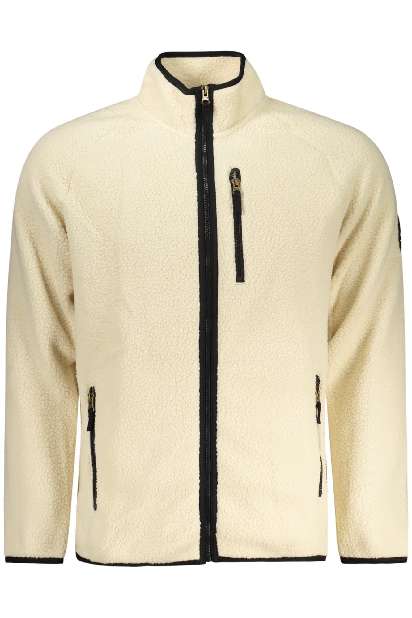 Мъжки бял суитшърт с цип US GRAND - U.S. GRAND