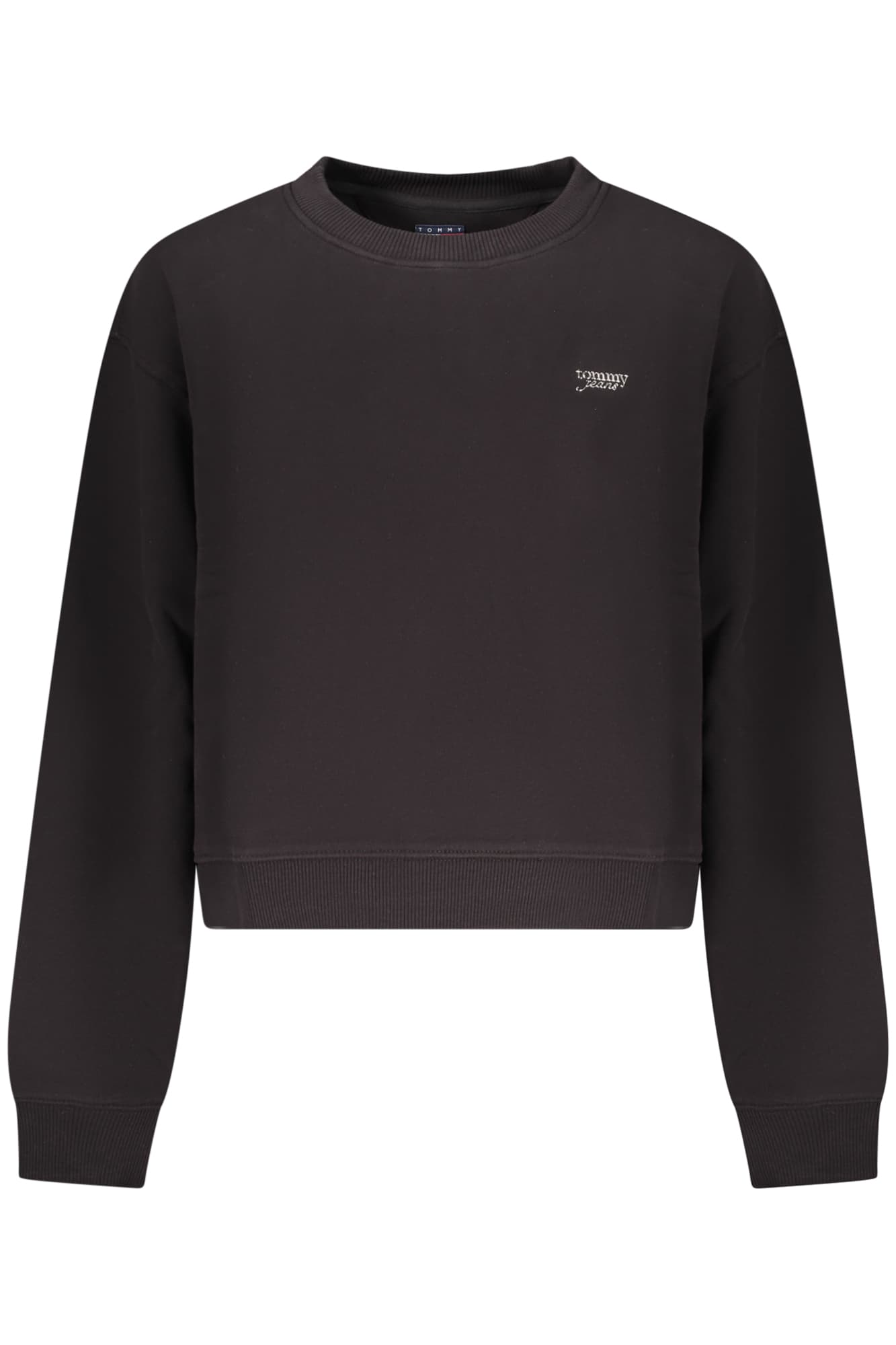 ДАМСКИ ЧЕРЕН СУИТШЪРТ С ЦИП TOMMY HILFIGER - TOMMY HILFIGER