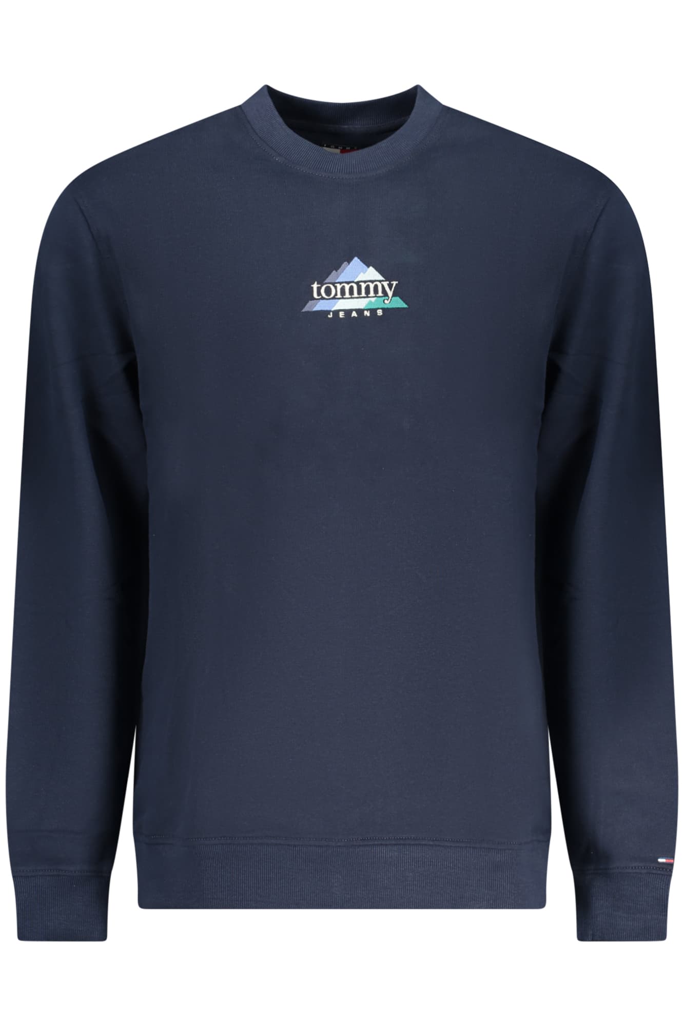 Мъжки суитшърт с цип TOMMY HILFIGER в син цвят - TOMMY HILFIGER