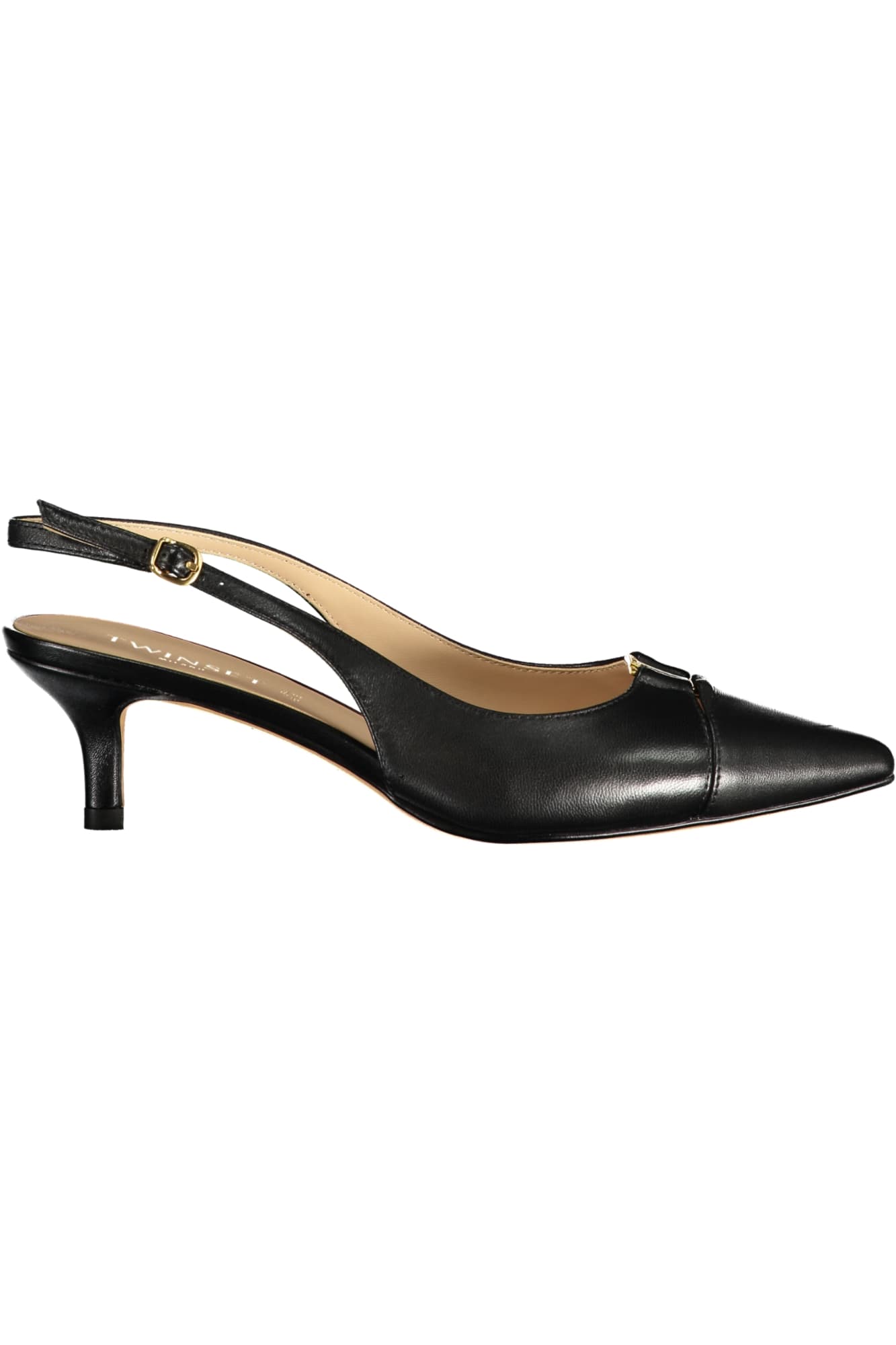 Дамски черни сандали TWINSET - TWINSET