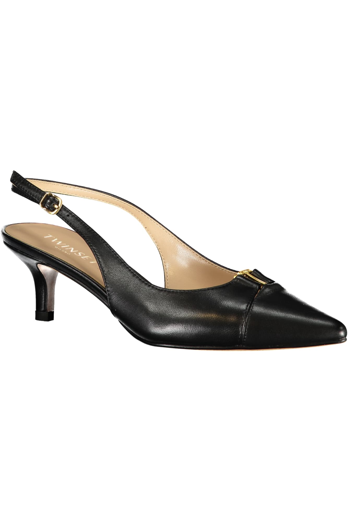 Дамски черни сандали TWINSET - TWINSET