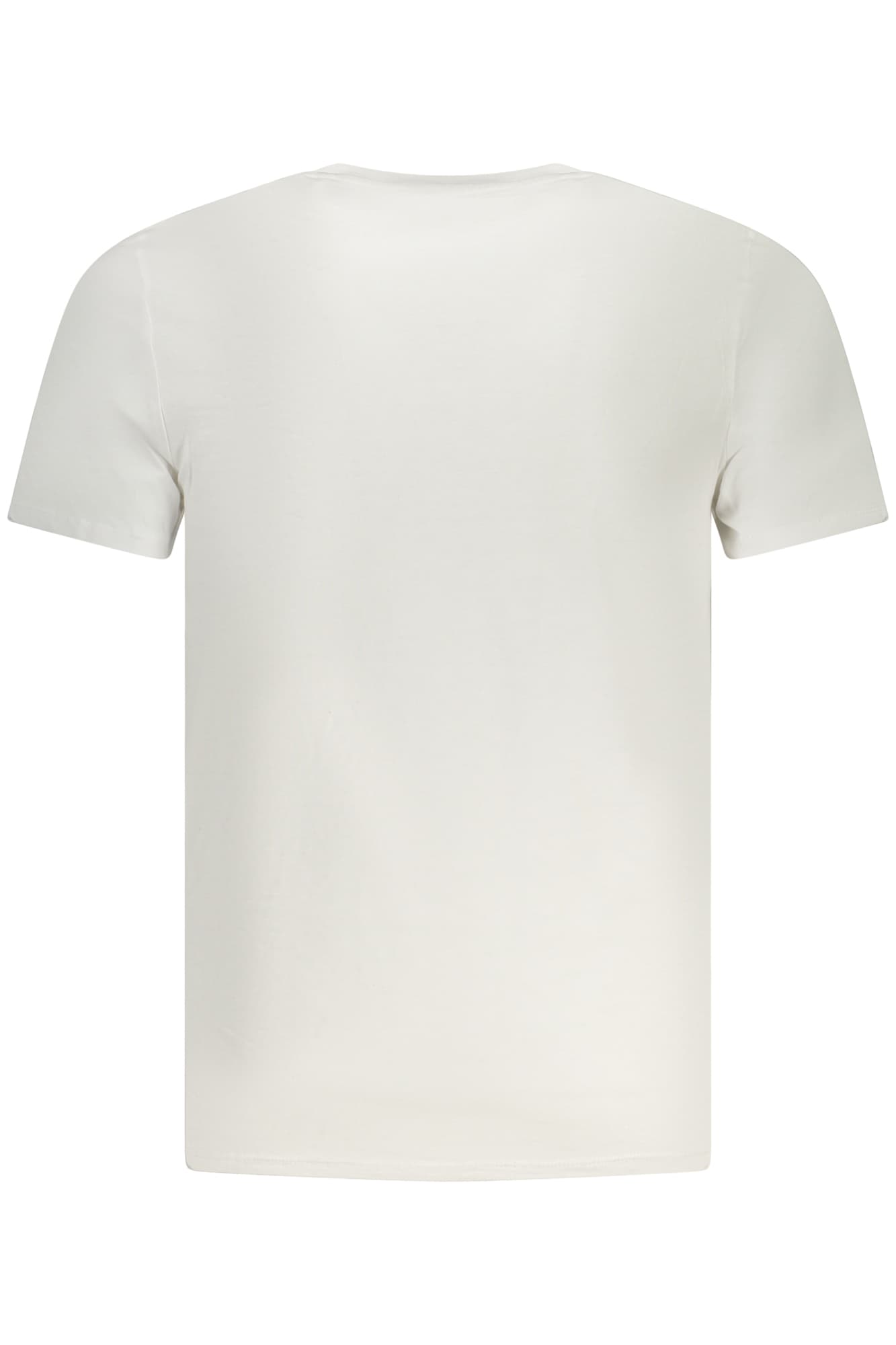 МЪЖКА ТЕНИСКА С КЪС РЪКАВ GUESS JEANS, БЯЛА - GUESS JEANS