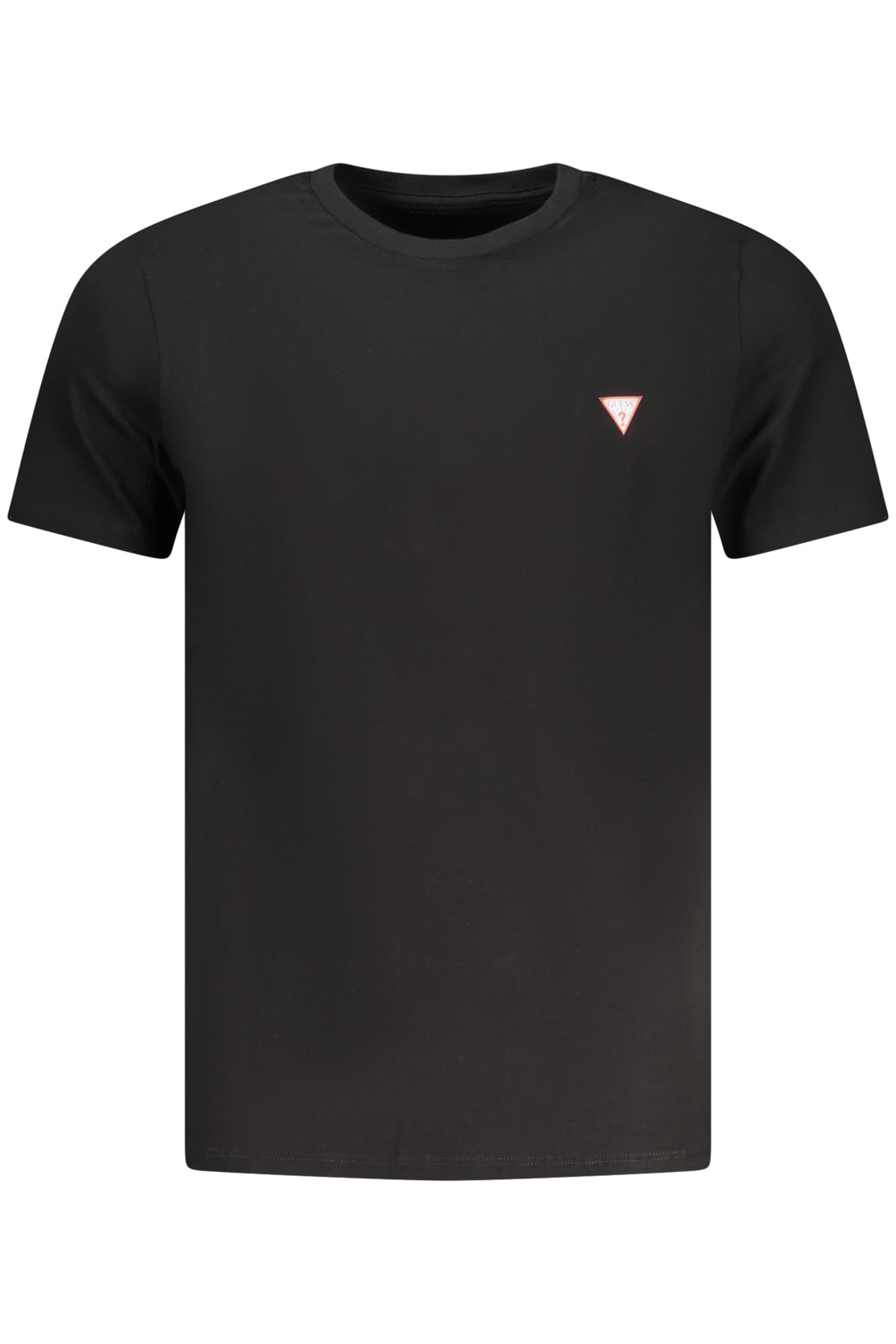 МЪЖКА ТЕНИСКА С КЪС РЪКАВ GUESS JEANS, ЧЕРНА - GUESS JEANS