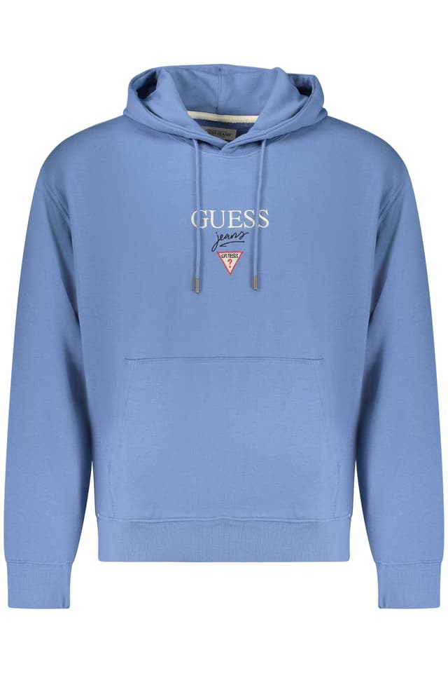 МЪЖКИ СУИТШЪР С ЦИП GUESS JEANS, СИН