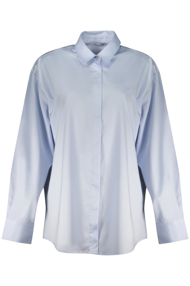 ДАМСКА РИЗА С ДЪЛЪГ РЪКАВ GUESS JEANS, СИНЯ