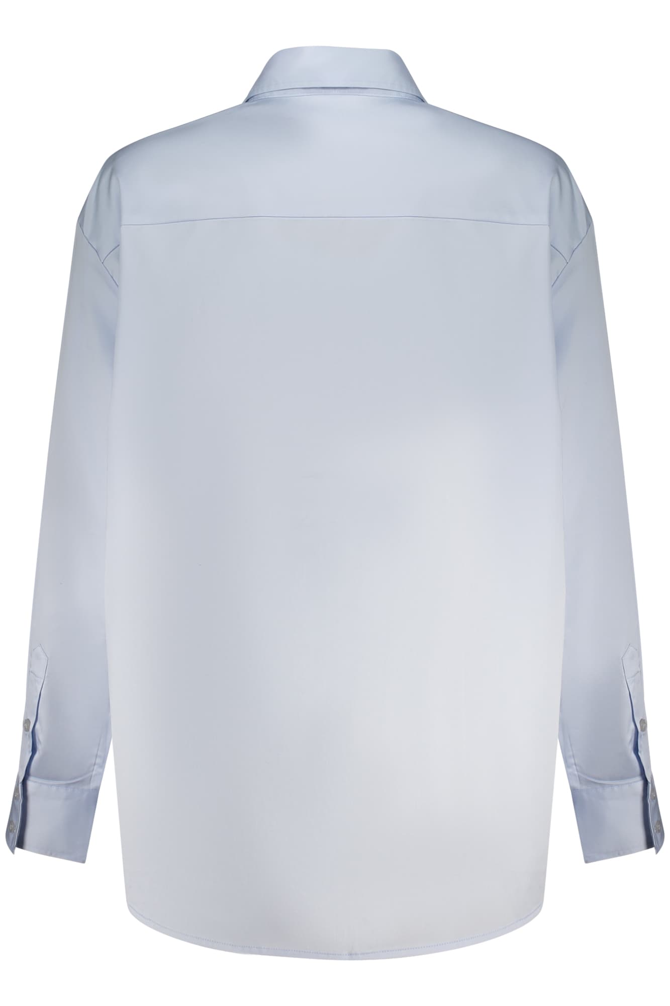 ДАМСКА РИЗА С ДЪЛЪГ РЪКАВ GUESS JEANS, СИНЯ - GUESS JEANS