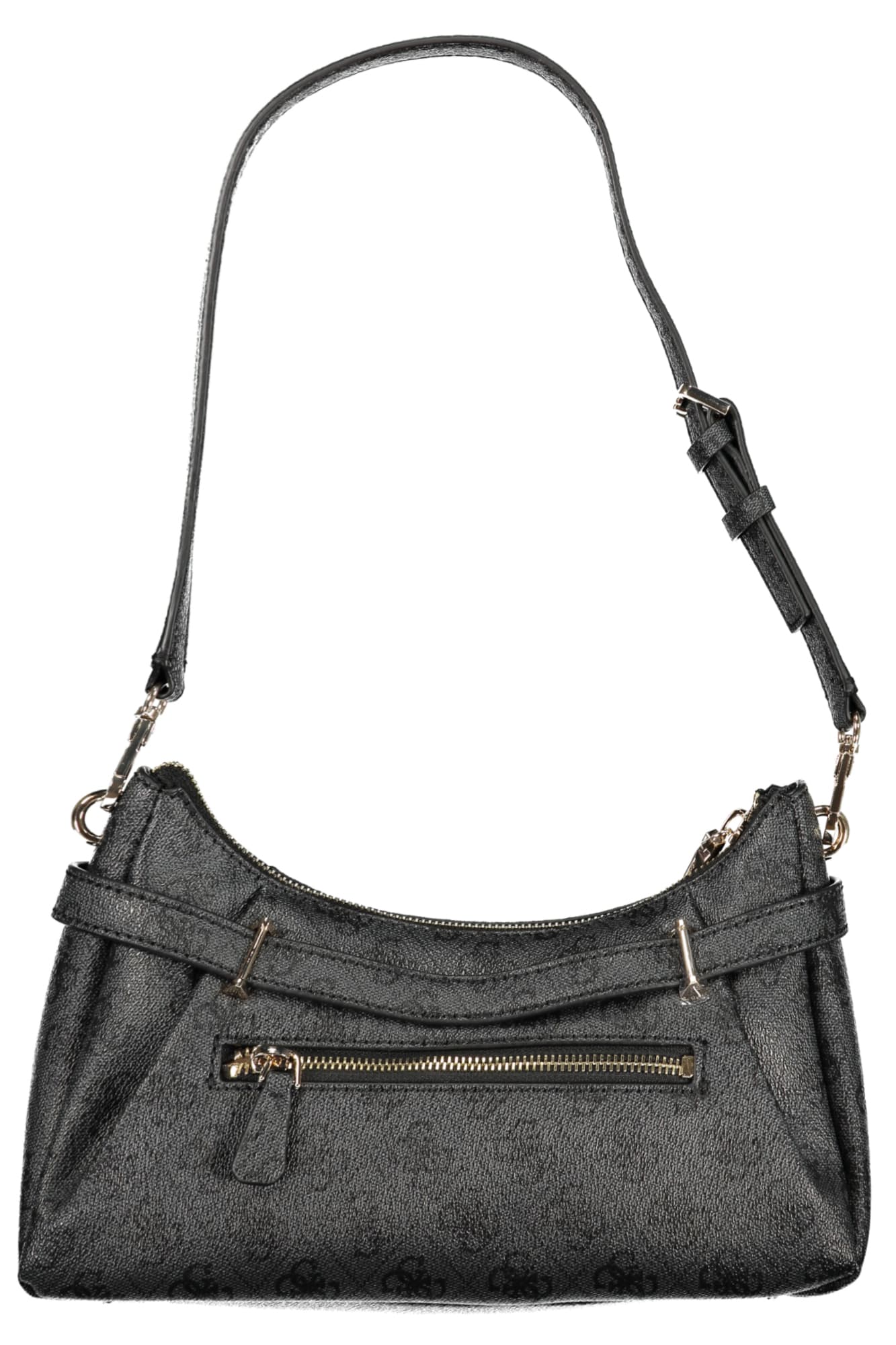 Чанта GUESS JEANS за жени, черна - GUESS JEANS