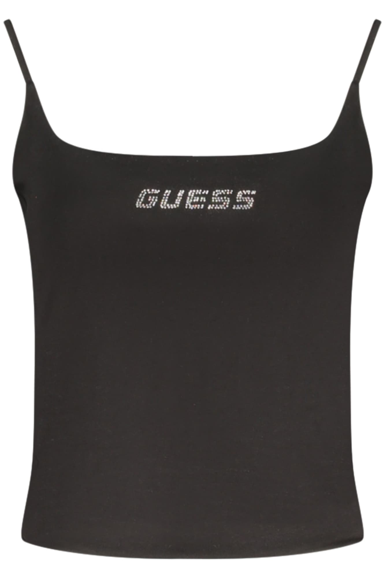 Дамски черен потник GUESS JEANS - GUESS JEANS