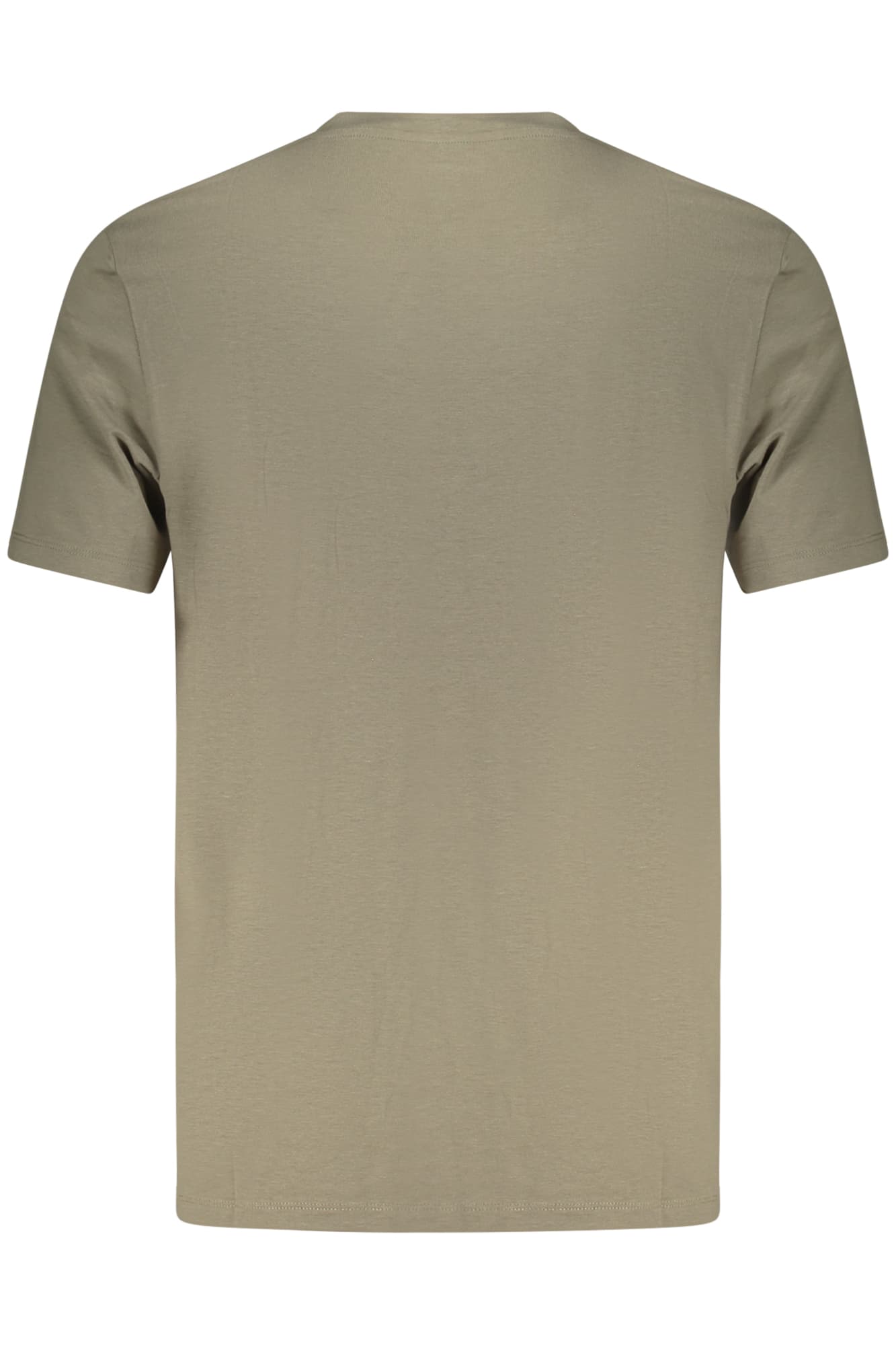 МЪЖКА ТЕНИСКА С КЪС РЪКАВ GUESS JEANS, ЗЕЛЕНА - GUESS JEANS