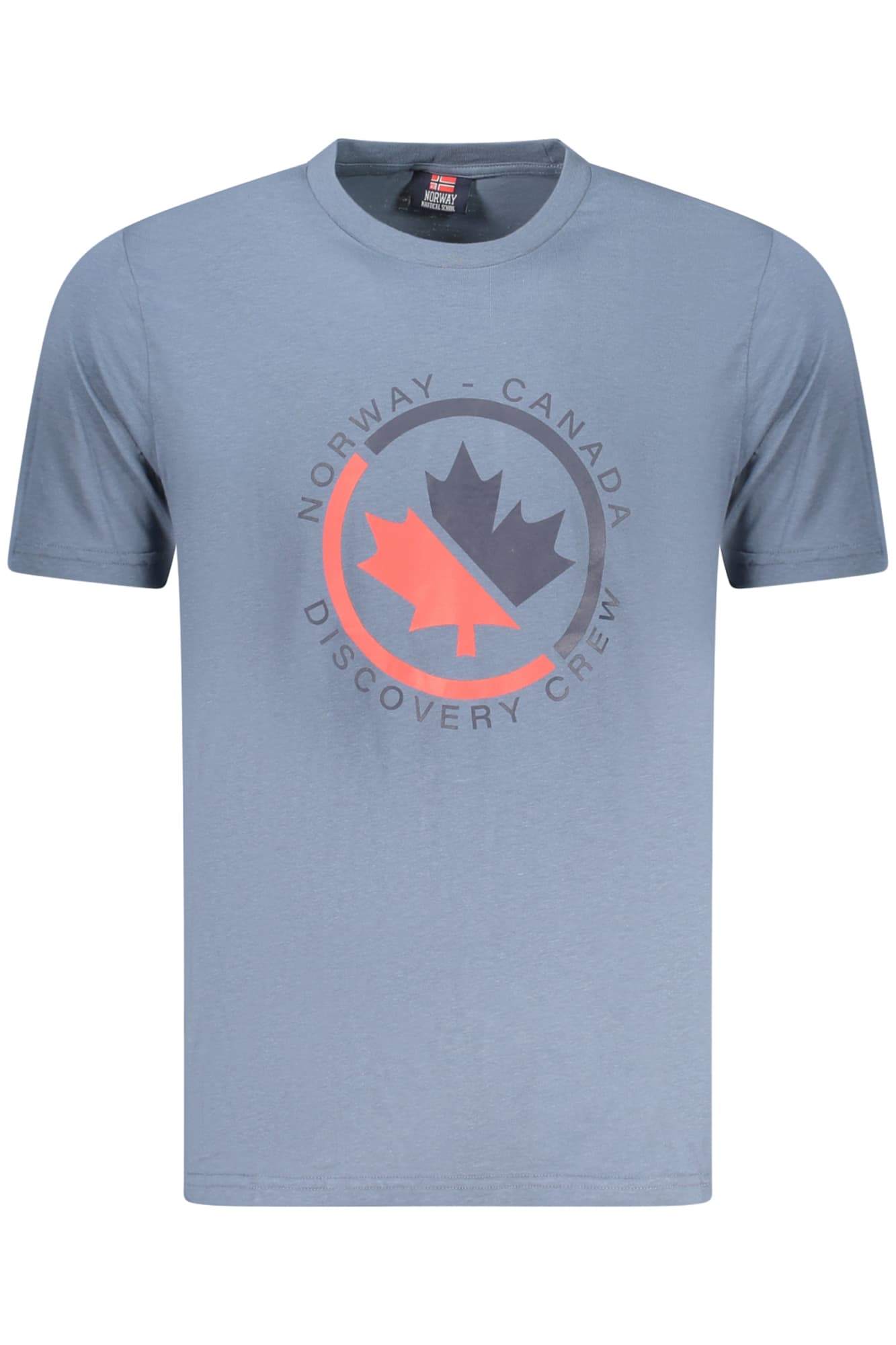 НОРВЕГИЯ 1963 МЪЖКА ТЕНИСКА С КЪС РЪКАВ, СИНЯ - NORWAY 1963