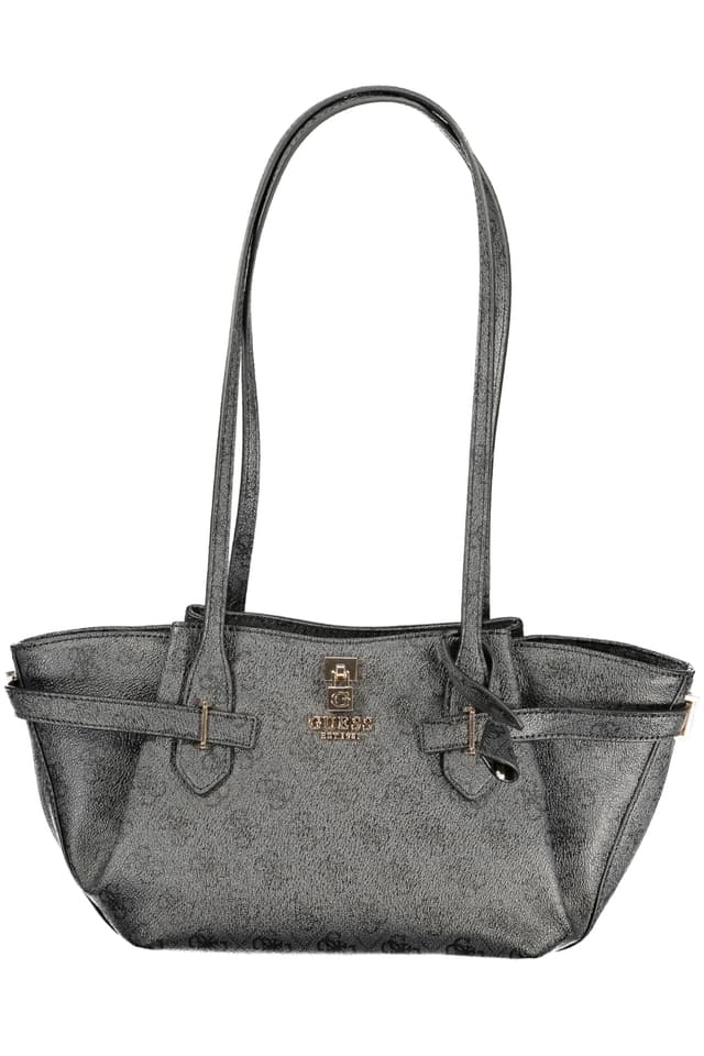 Чанта GUESS JEANS за жени, черна