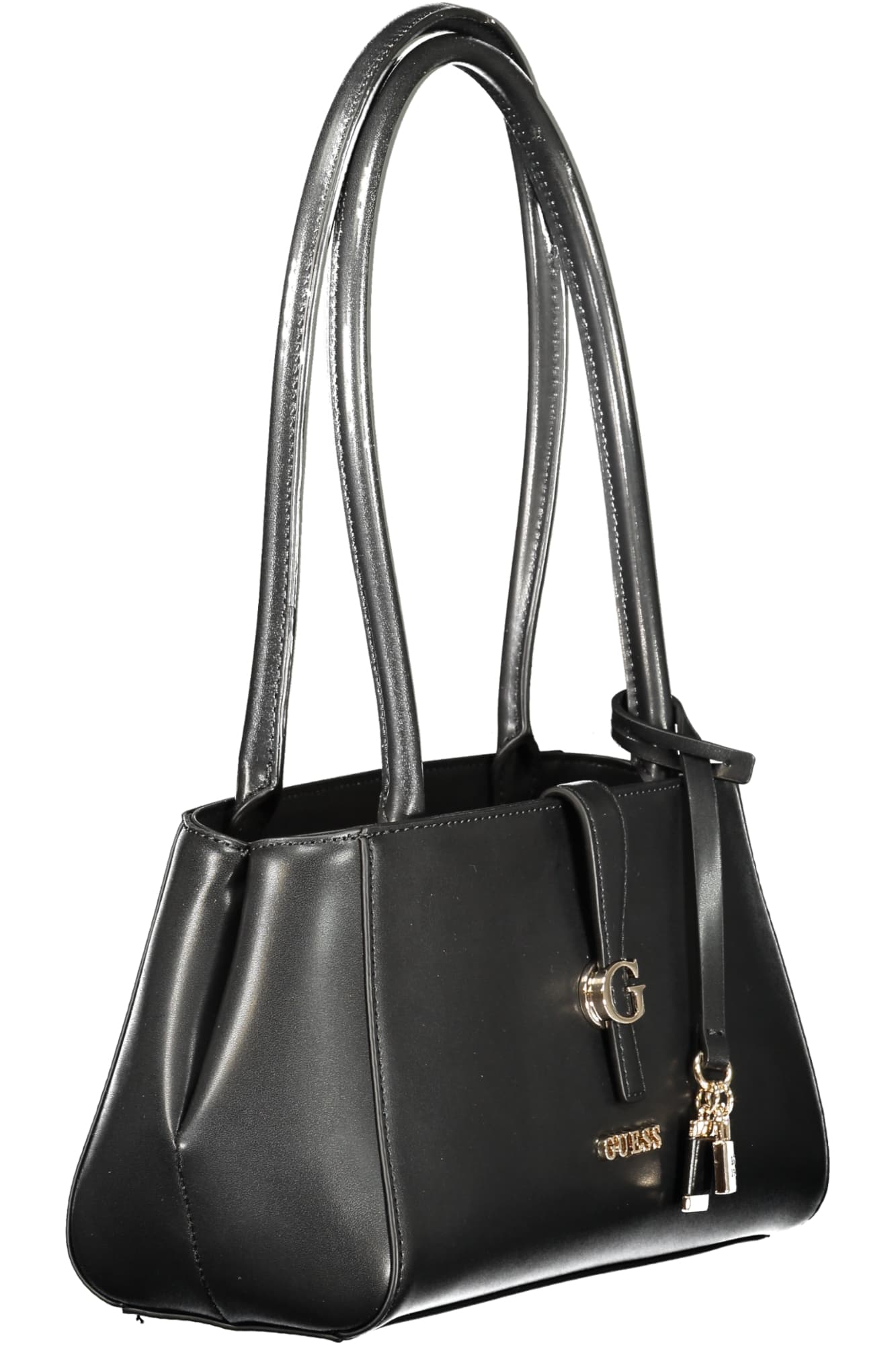 Чанта GUESS JEANS за жени, черна - GUESS JEANS