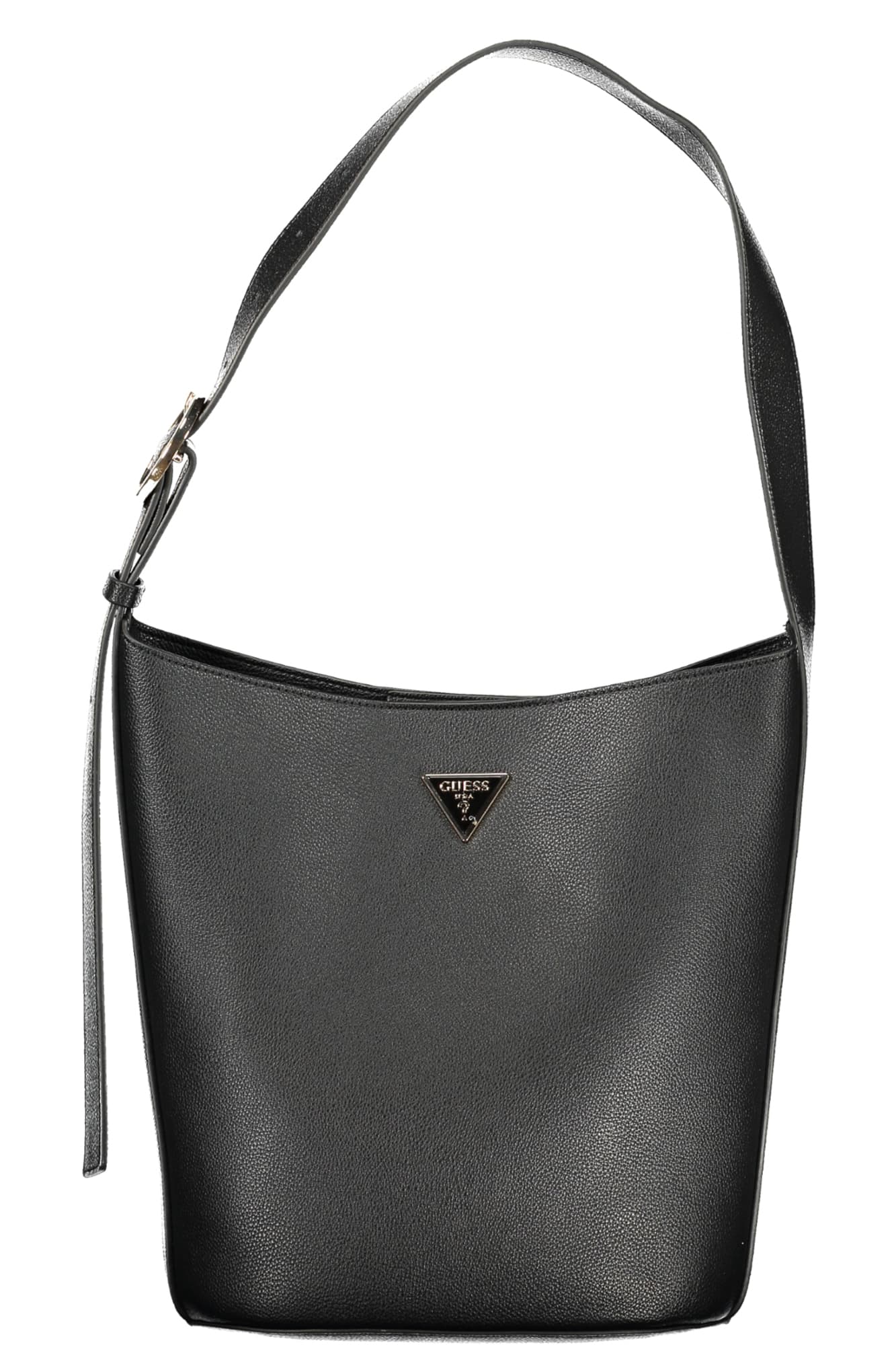 Чанта GUESS JEANS за жени, черна - GUESS JEANS