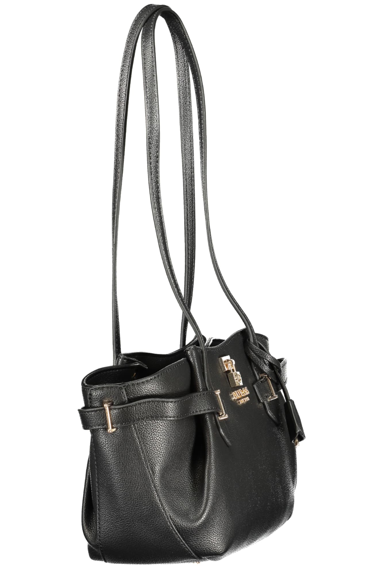 Чанта GUESS JEANS за жени, черна - GUESS JEANS