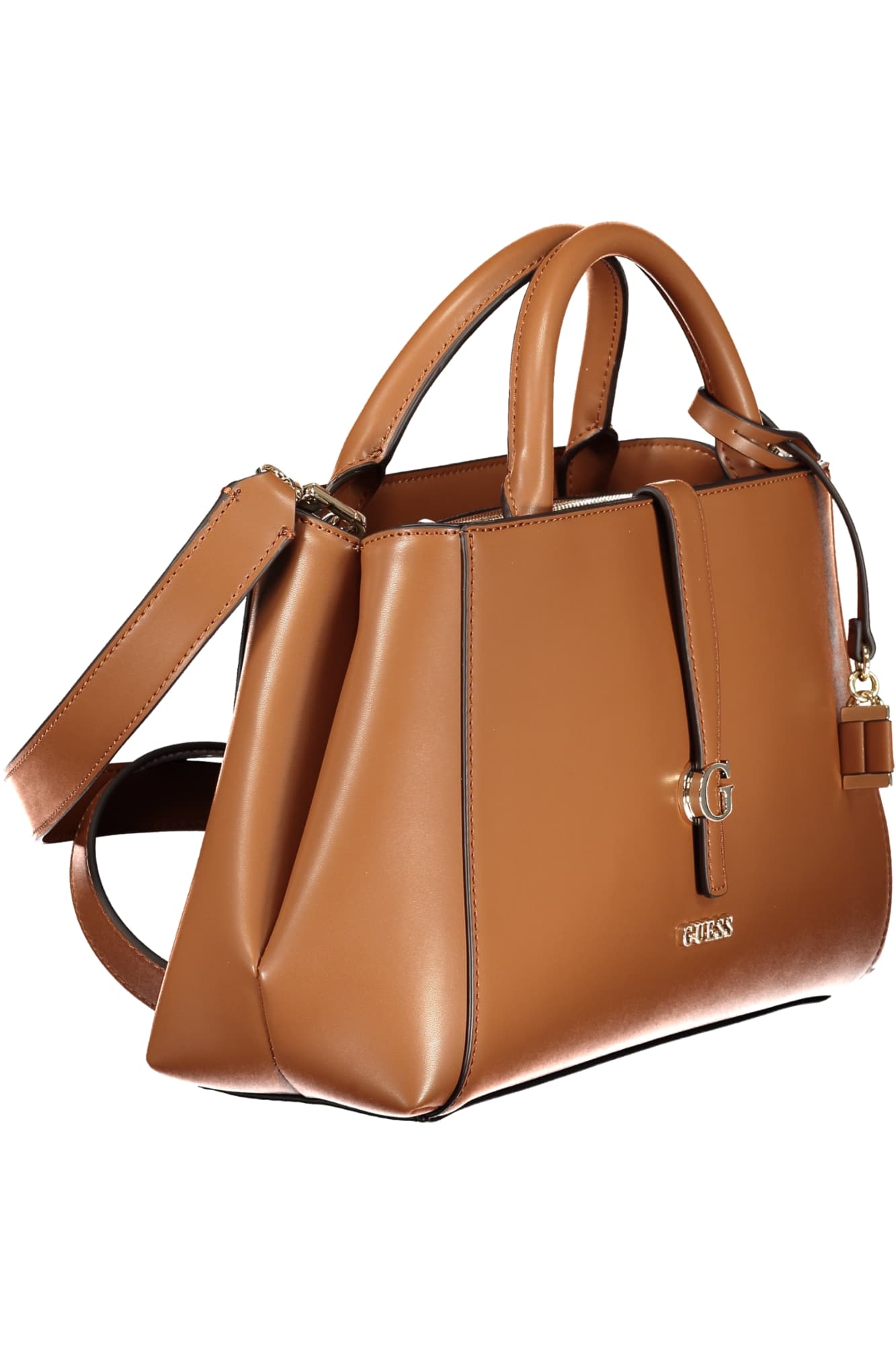 ДАМСКА КАФЯВА ЧАНТА GUESS JEANS - GUESS JEANS