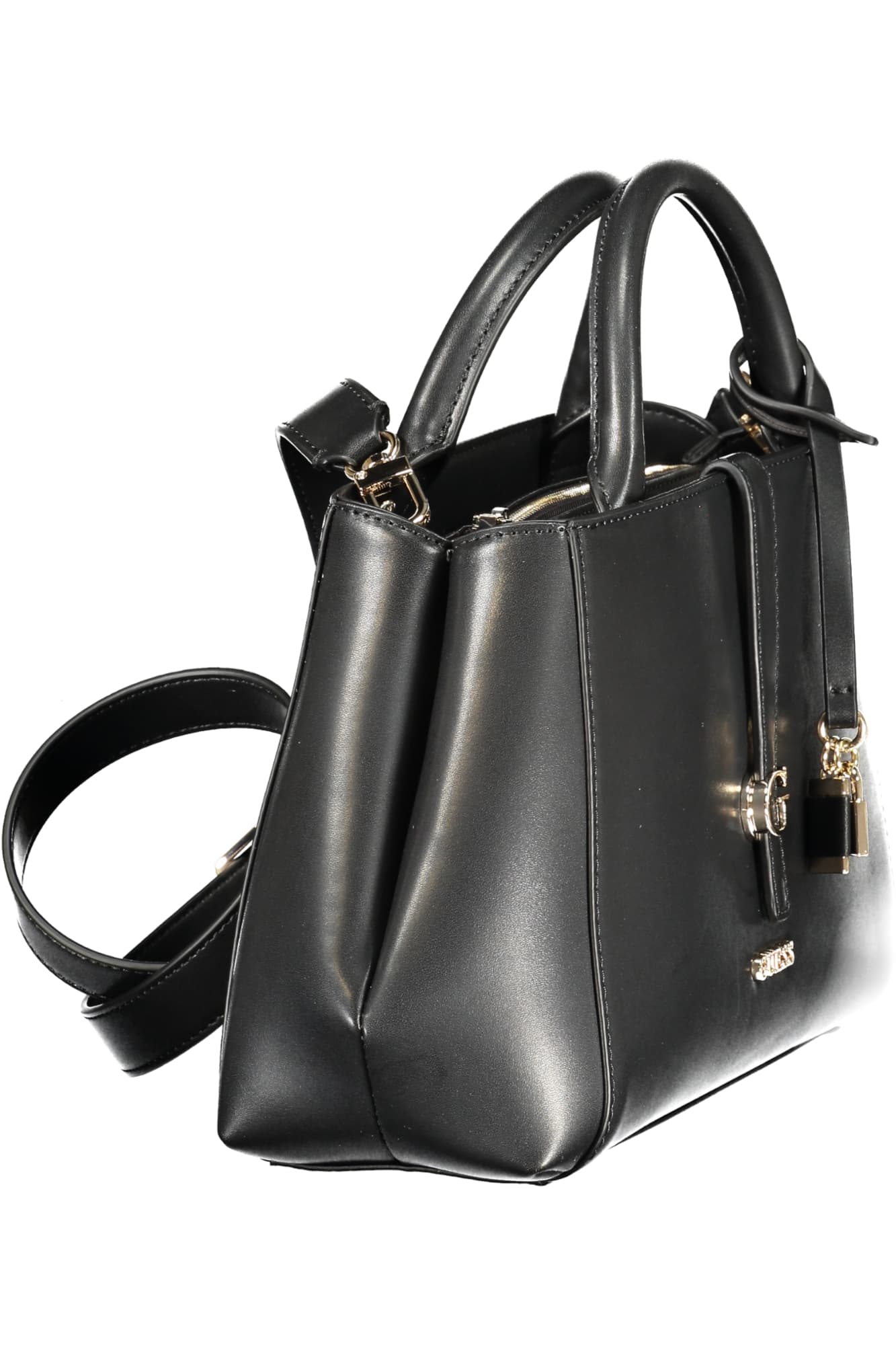 Чанта GUESS JEANS за жени, черна - GUESS JEANS