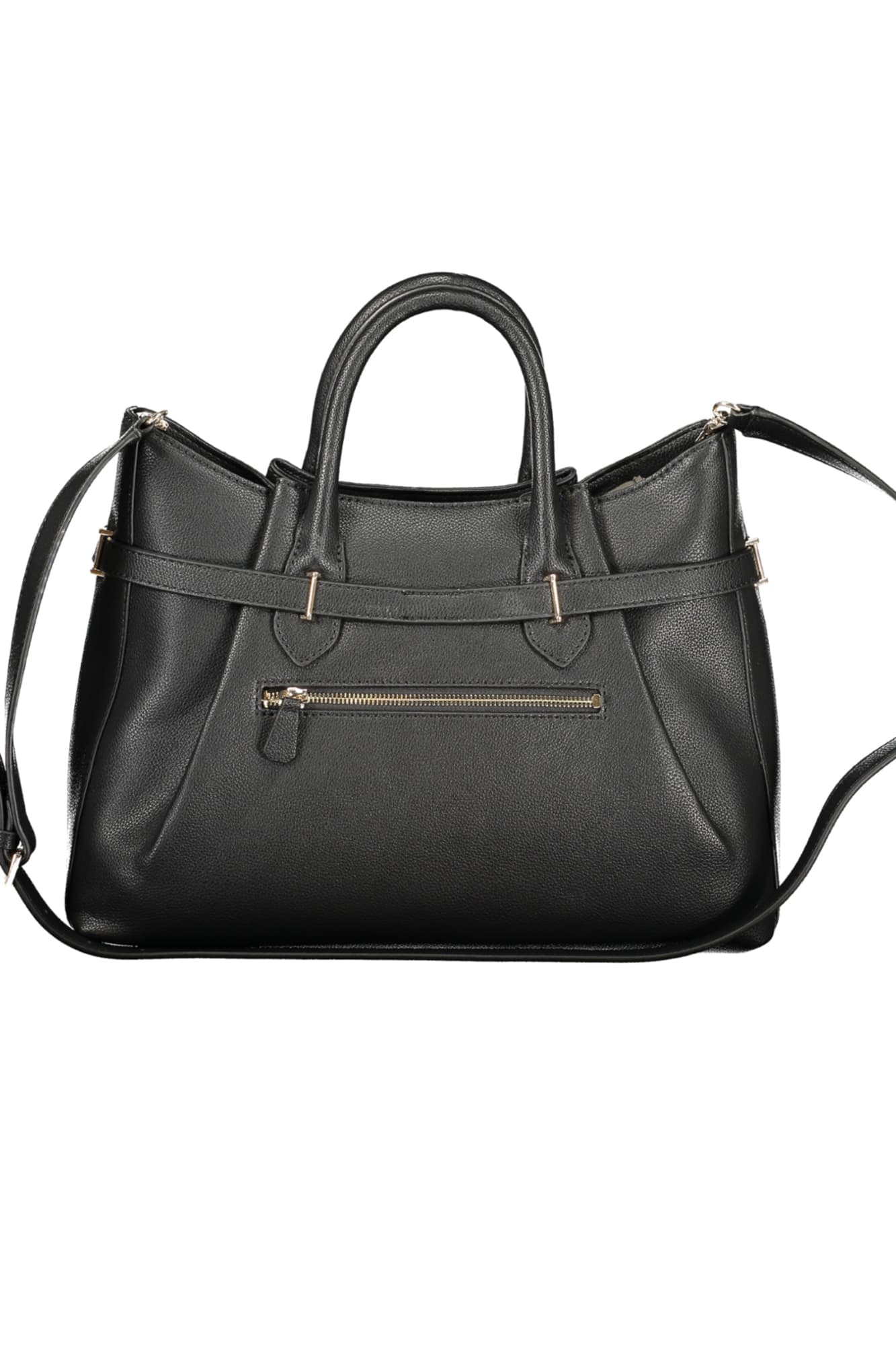 Чанта GUESS JEANS за жени, черна - GUESS JEANS