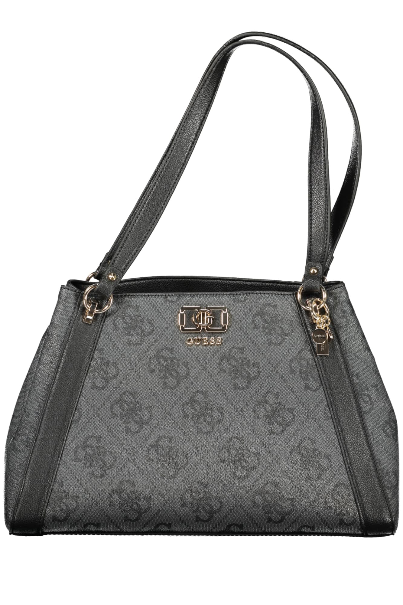 Чанта GUESS JEANS за жени, черна - GUESS JEANS