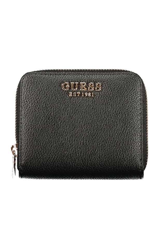 ДАМСКИ ЧЕРЕН ПОРТФЕЙЛ GUESS JEANS
