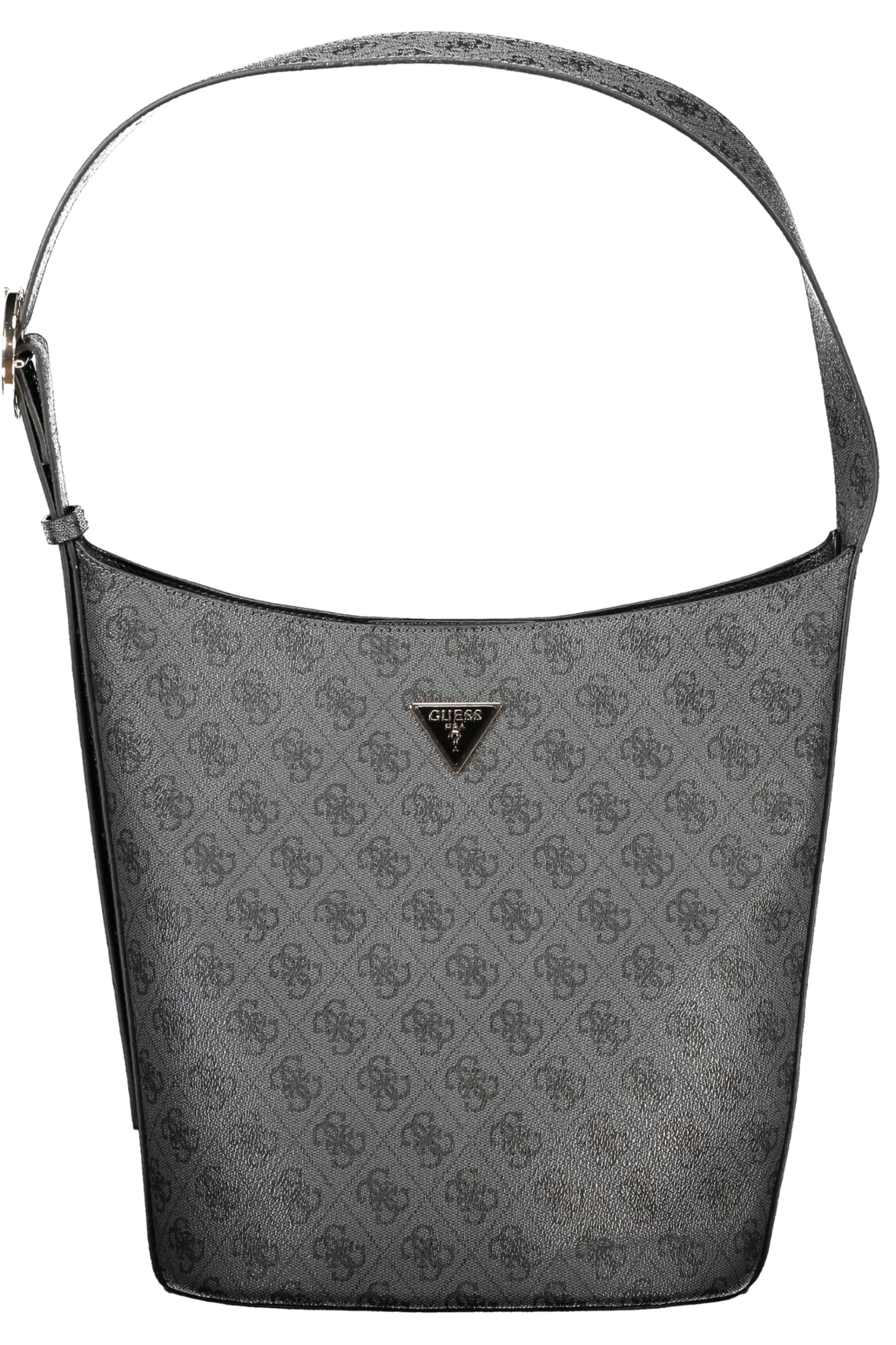 Чанта GUESS JEANS за жени, черна - GUESS JEANS