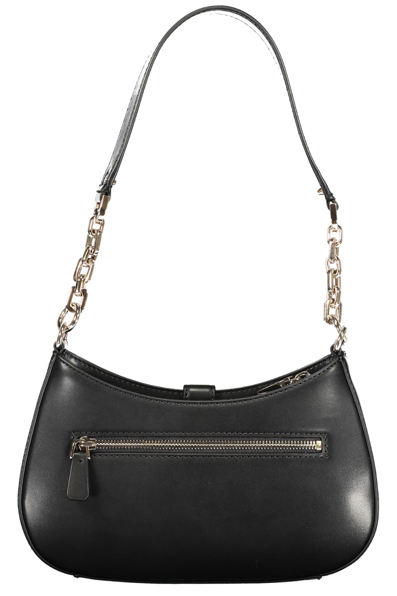 Чанта GUESS JEANS за жени, черна - GUESS JEANS