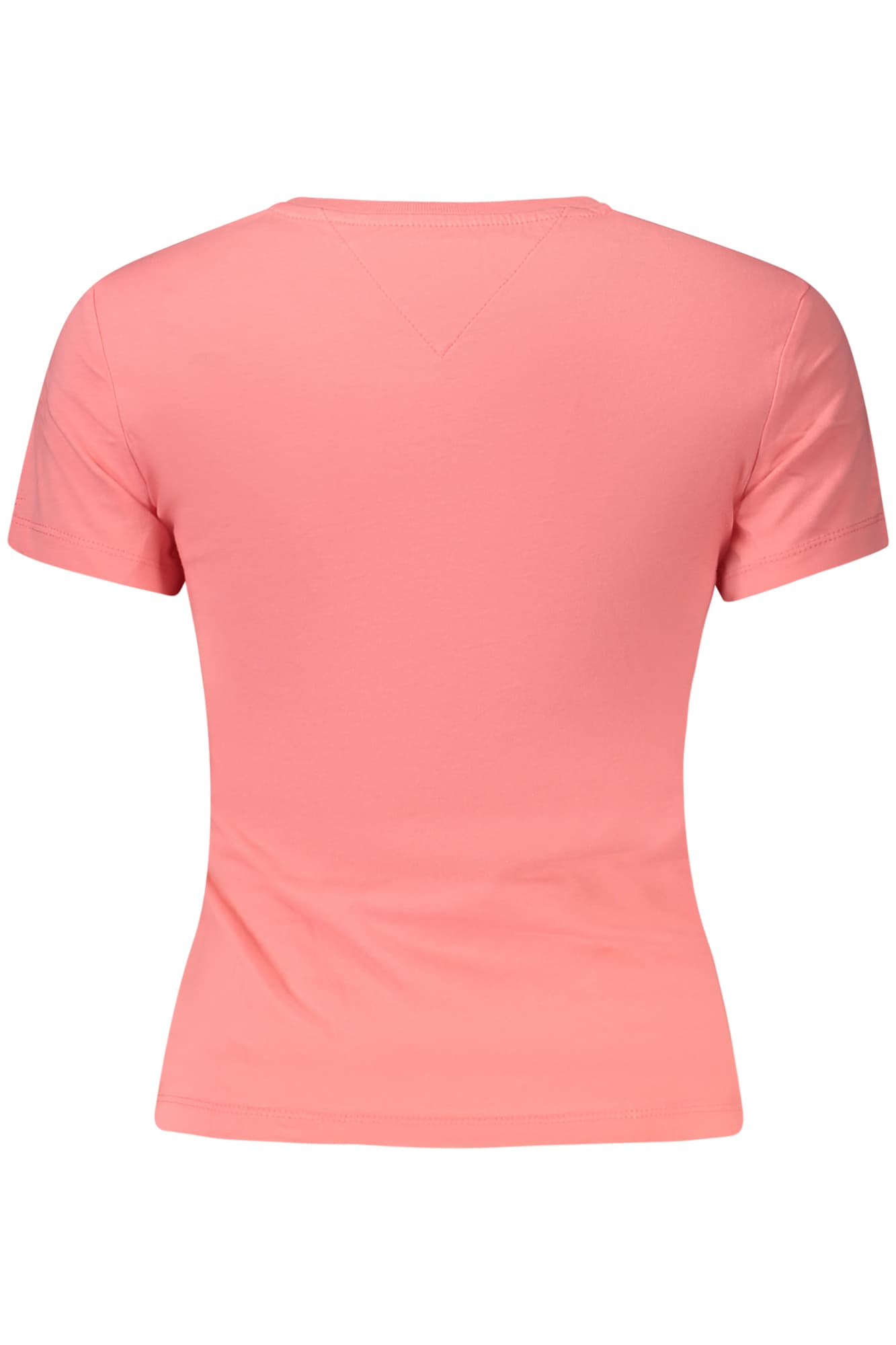 ДАМСКА РОЗОВА ТЕНИСКА С КЪС РЪКАВ TOMMY HILFIGER - TOMMY HILFIGER