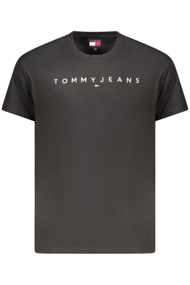Мъжка тениска с къс ръкав TOMMY HILFIGER, черна