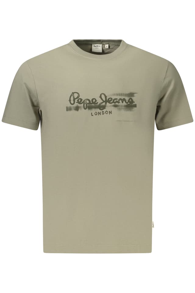 МЪЖКА ТЕНИСКА С КЪС РЪКАВ PEPE JEANS, ЗЕЛЕНА