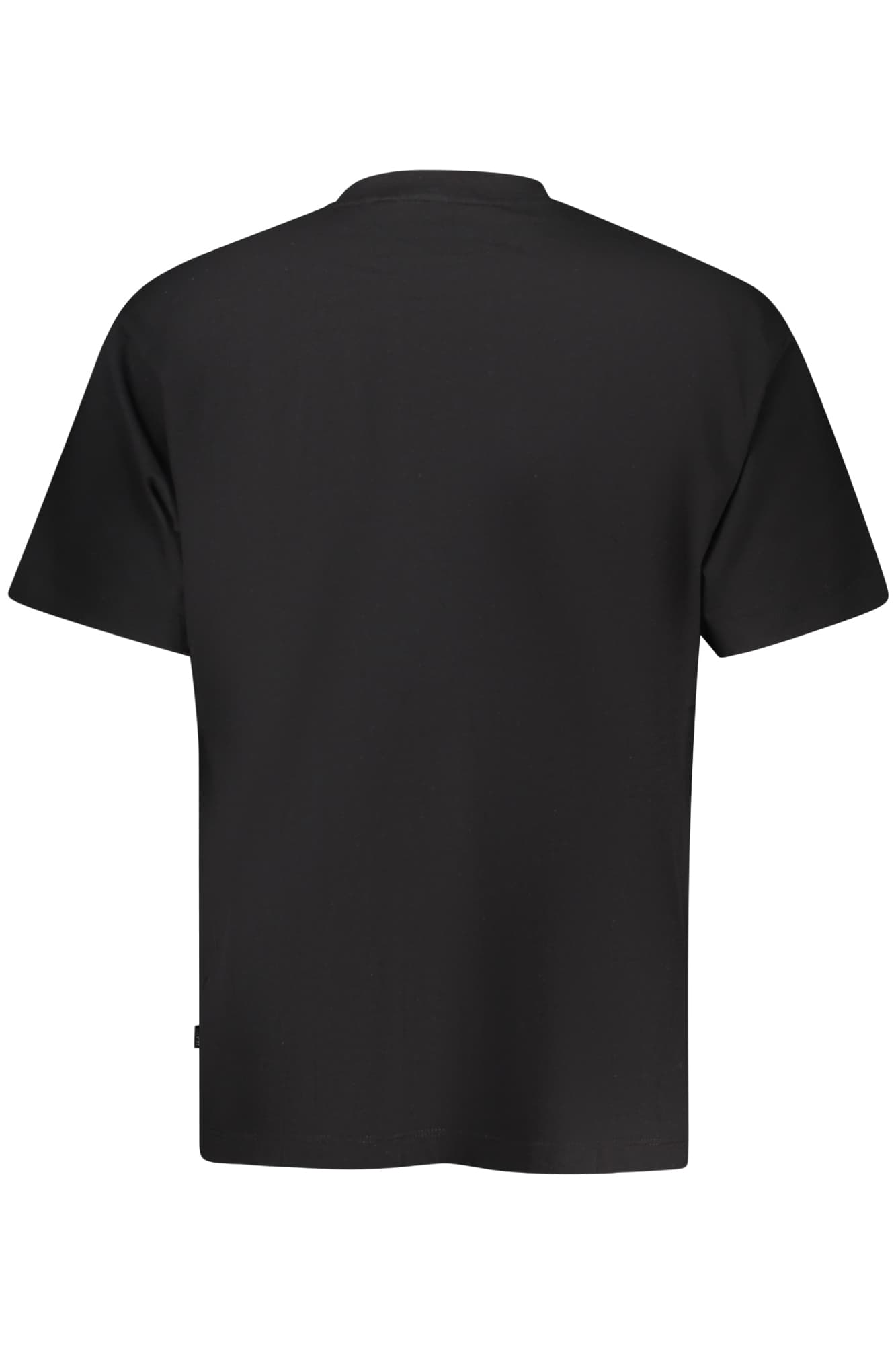 МЪЖКА ТЕНИСКА С КЪС РЪКАВ GUESS JEANS, ЧЕРНА - GUESS JEANS